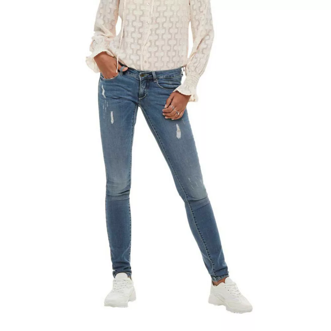 Only Damen Jeans onlCORAL SL SK DNM JEANS BJ8191 - Skinny Fit - Blau - Medi günstig online kaufen