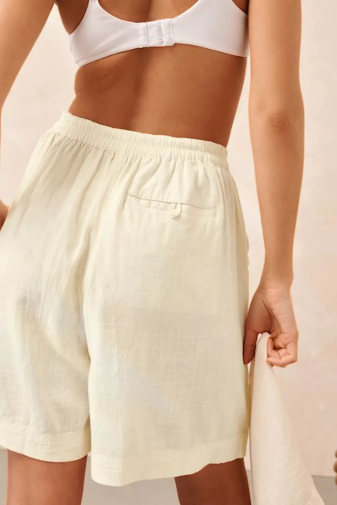 Next Relaxshorts Shorts aus Leinengemisch (1-tlg) günstig online kaufen