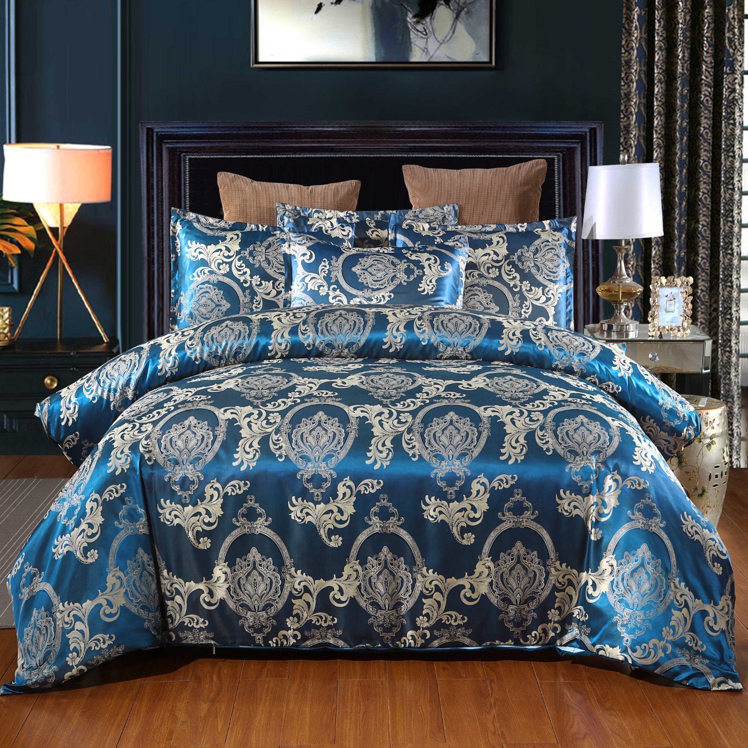 BYSURE Bettwäsche, Polyester, 2 teilig, Satin-Bettbezug, günstig online kaufen