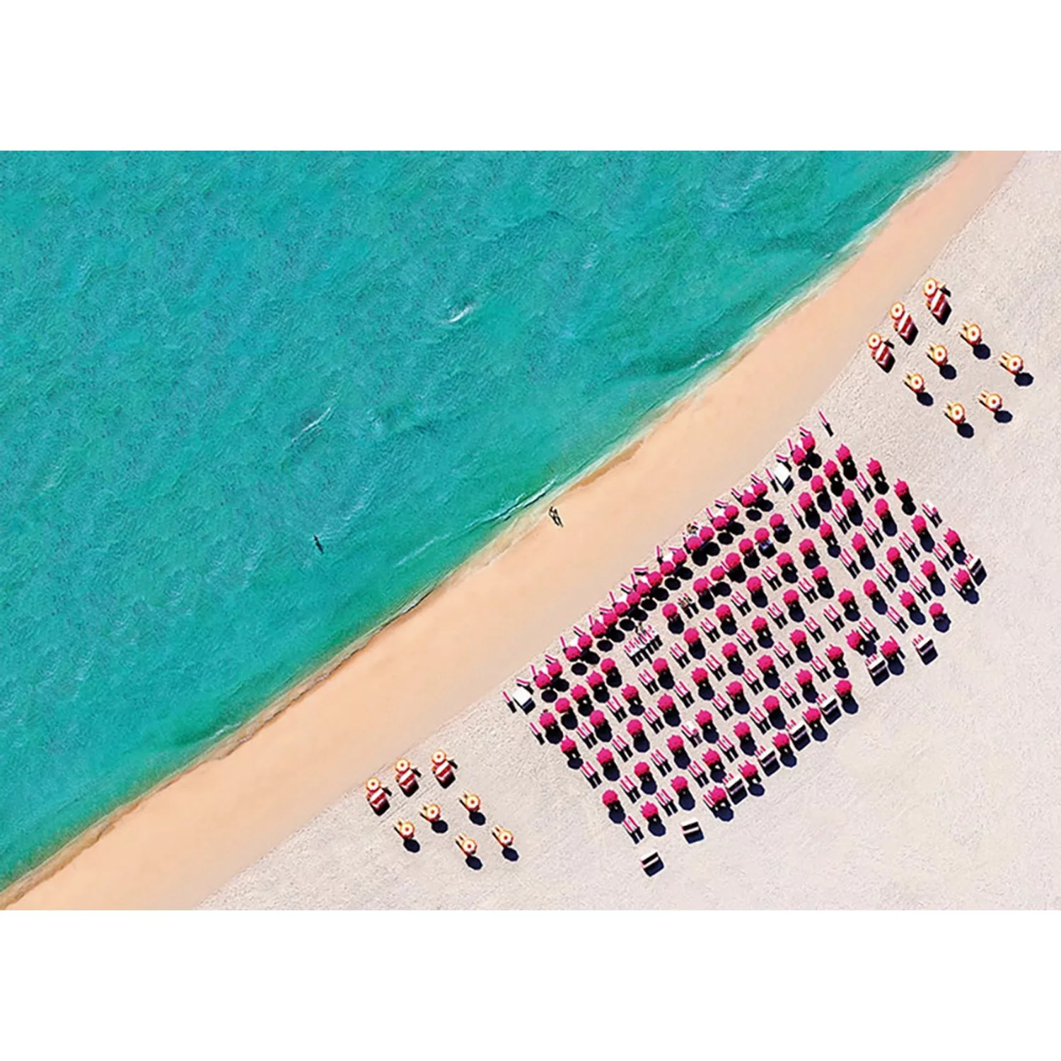 Komar Poster "South Beach", Strand, (1 St.), Kinderzimmer, Schlafzimmer, Wo günstig online kaufen