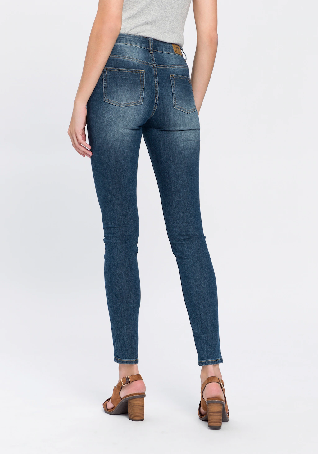 Arizona Skinny-fit-Jeans "Shaping", High Waist günstig online kaufen