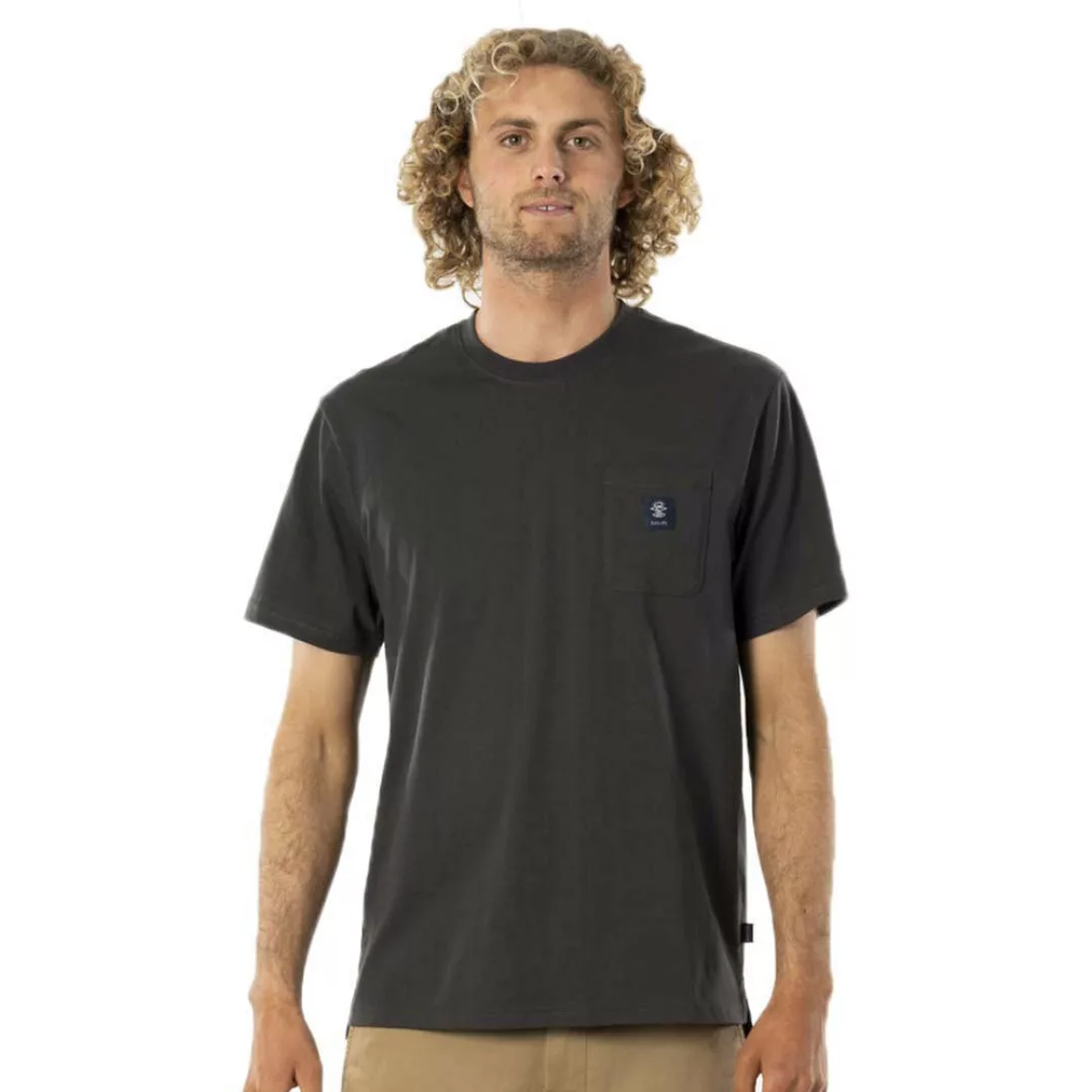 Rip Curl Searchers Stripe Kurzärmeliges T-shirt M Washed Black günstig online kaufen