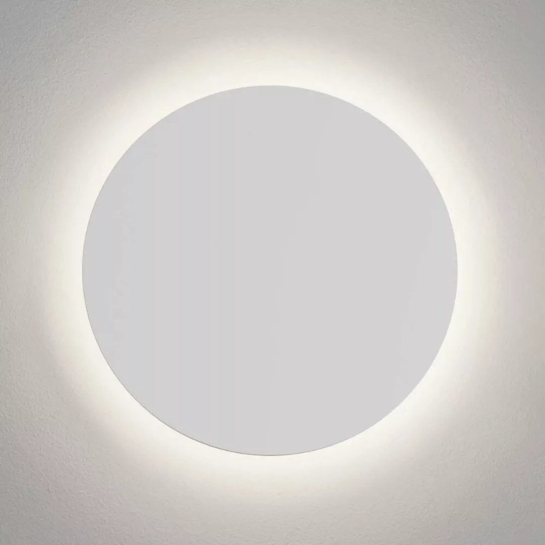 LED Wandleuchte Eclipse in Weiß 16,5W 685lm 3000K 350mm günstig online kaufen