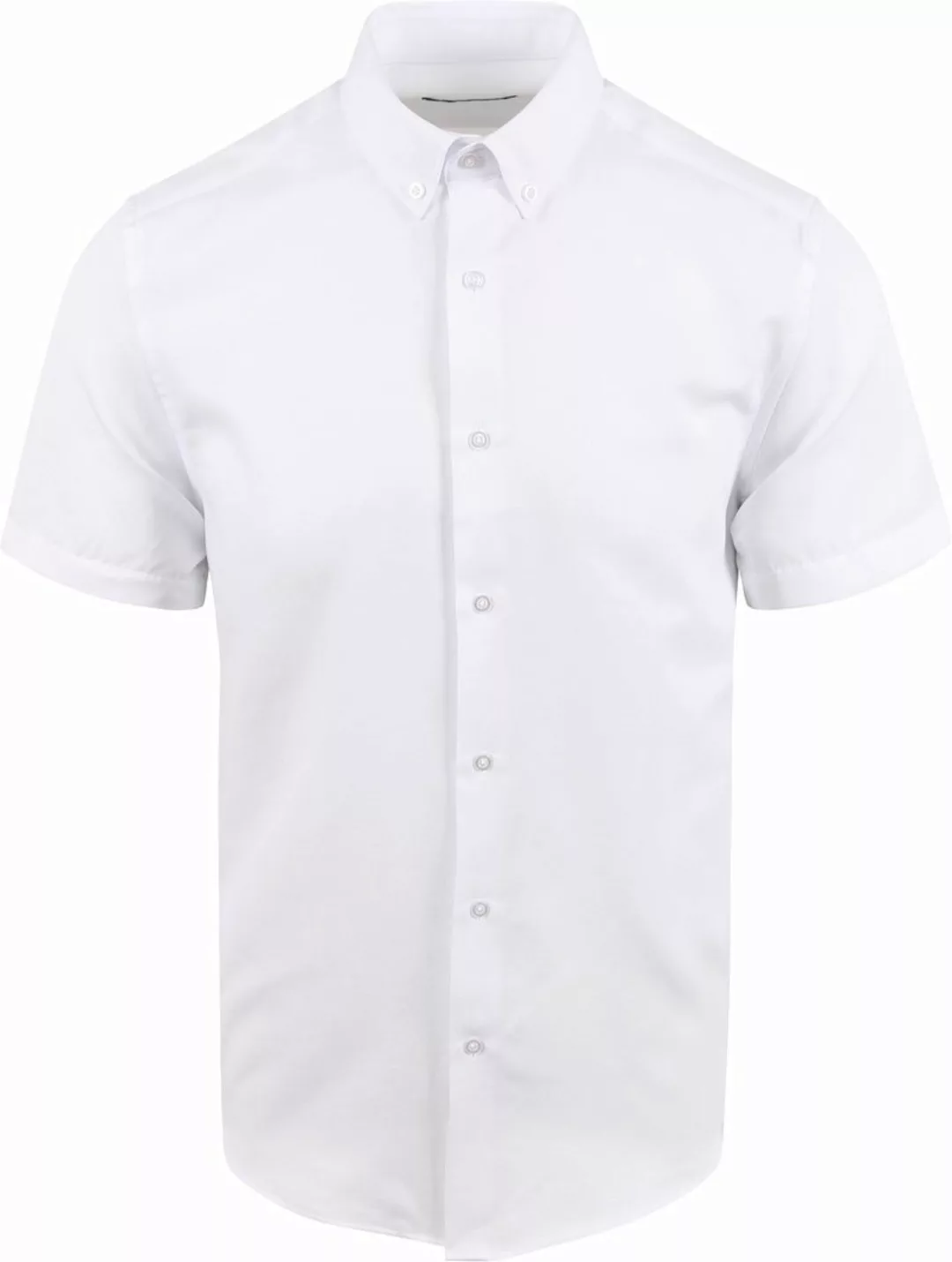 Suitable Short Sleeve Hemd Weiß - Größe M günstig online kaufen