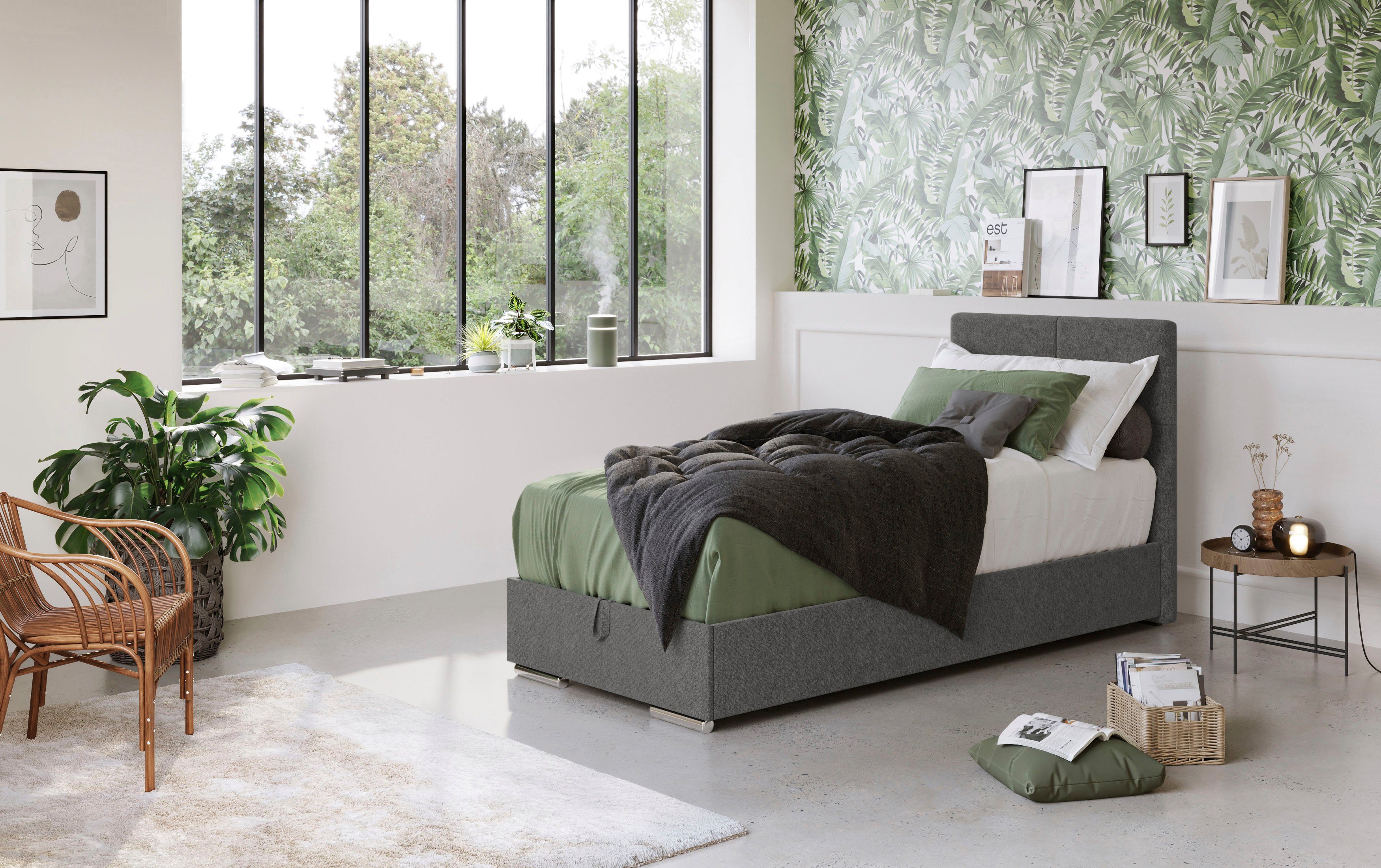 COTTA Boxbett "Tom", mit Bettkasten, Topper und Zierkissen günstig online kaufen