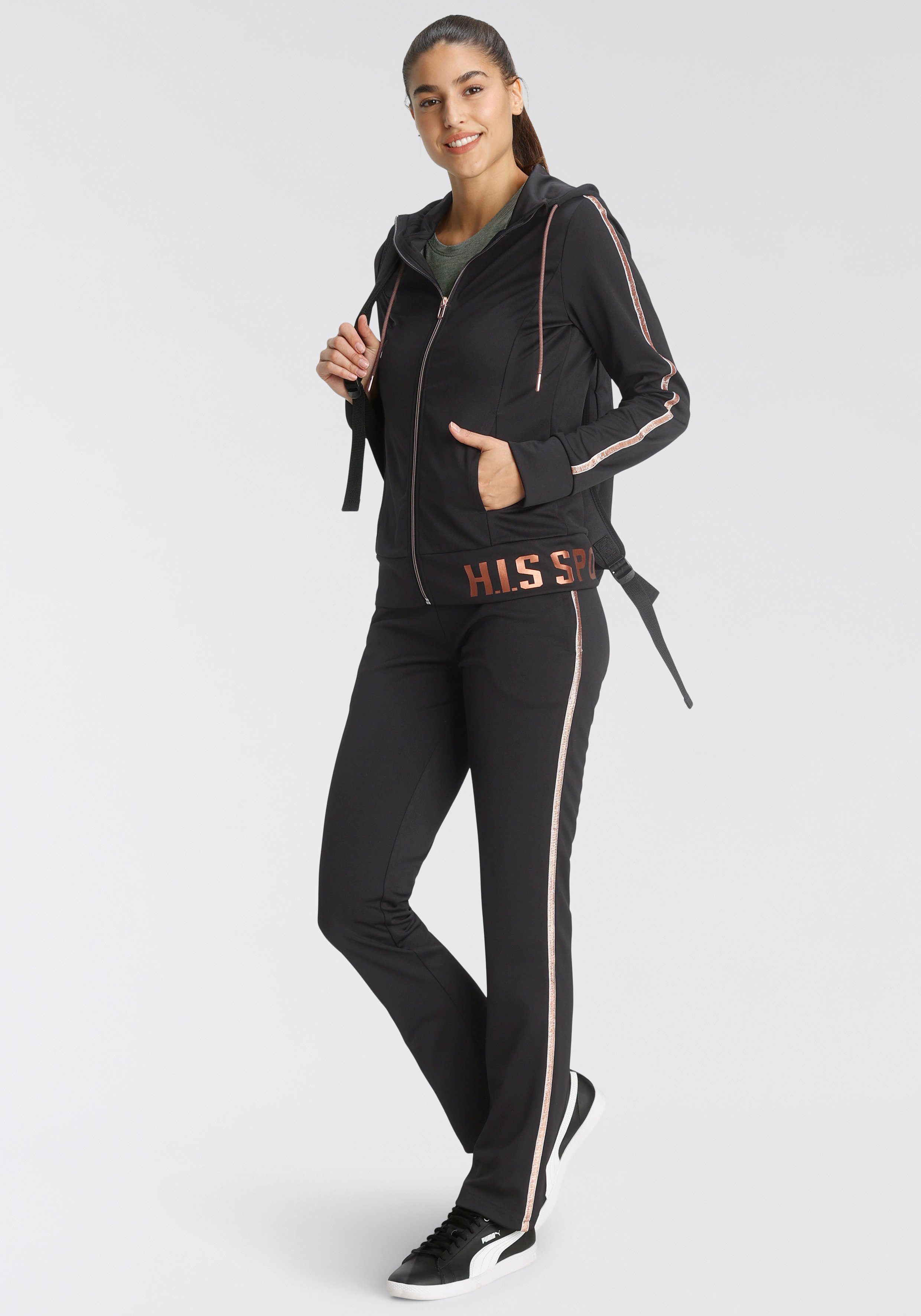 H.I.S Trainingsanzug (Set, 2-tlg), Softes, schnell günstig online kaufen