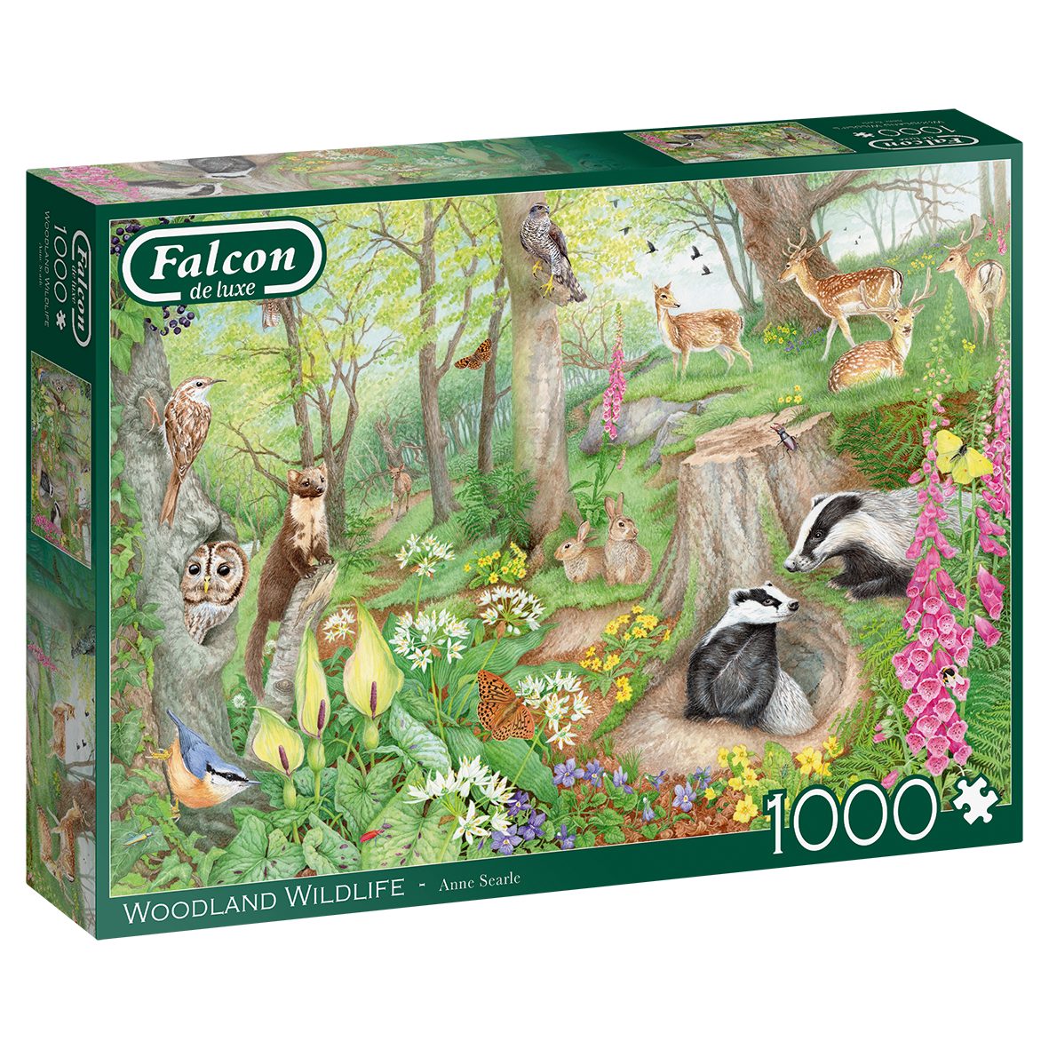 Jumbo Spiele Puzzle Anne Searle Tiere günstig online kaufen