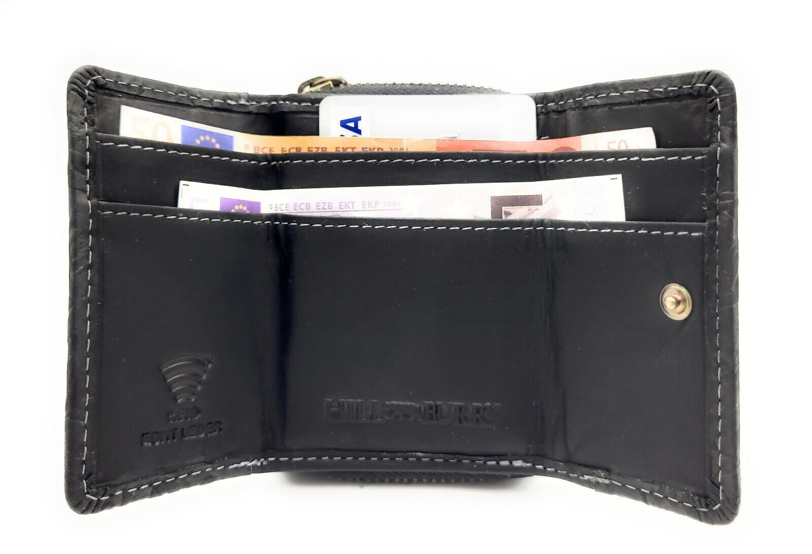 Hill Burry Mini Geldbörse kleines echt günstig online kaufen