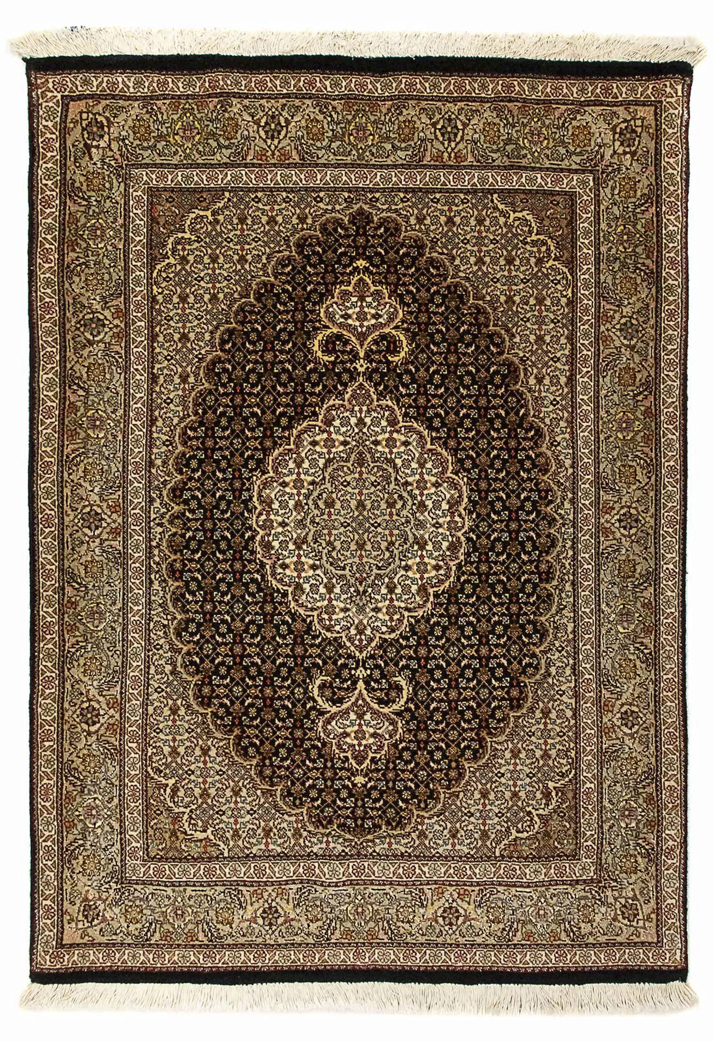 morgenland Orientteppich »Perser - Täbriz - Royal - 120 x 80 cm - dunkelbla günstig online kaufen
