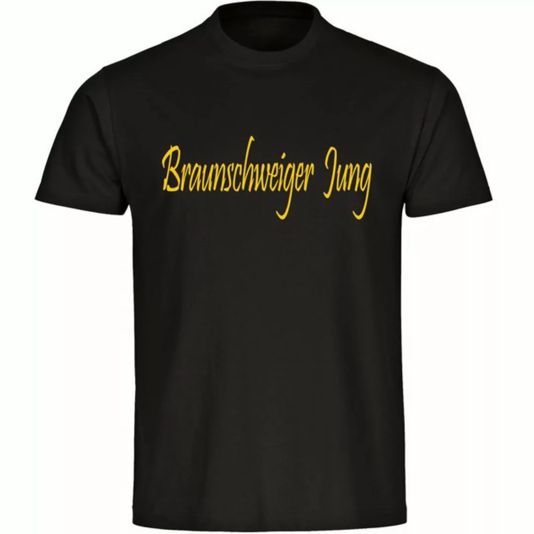 multifanshop T-Shirt Herren Braunschweig - Braunschweiger Jung - Männer günstig online kaufen