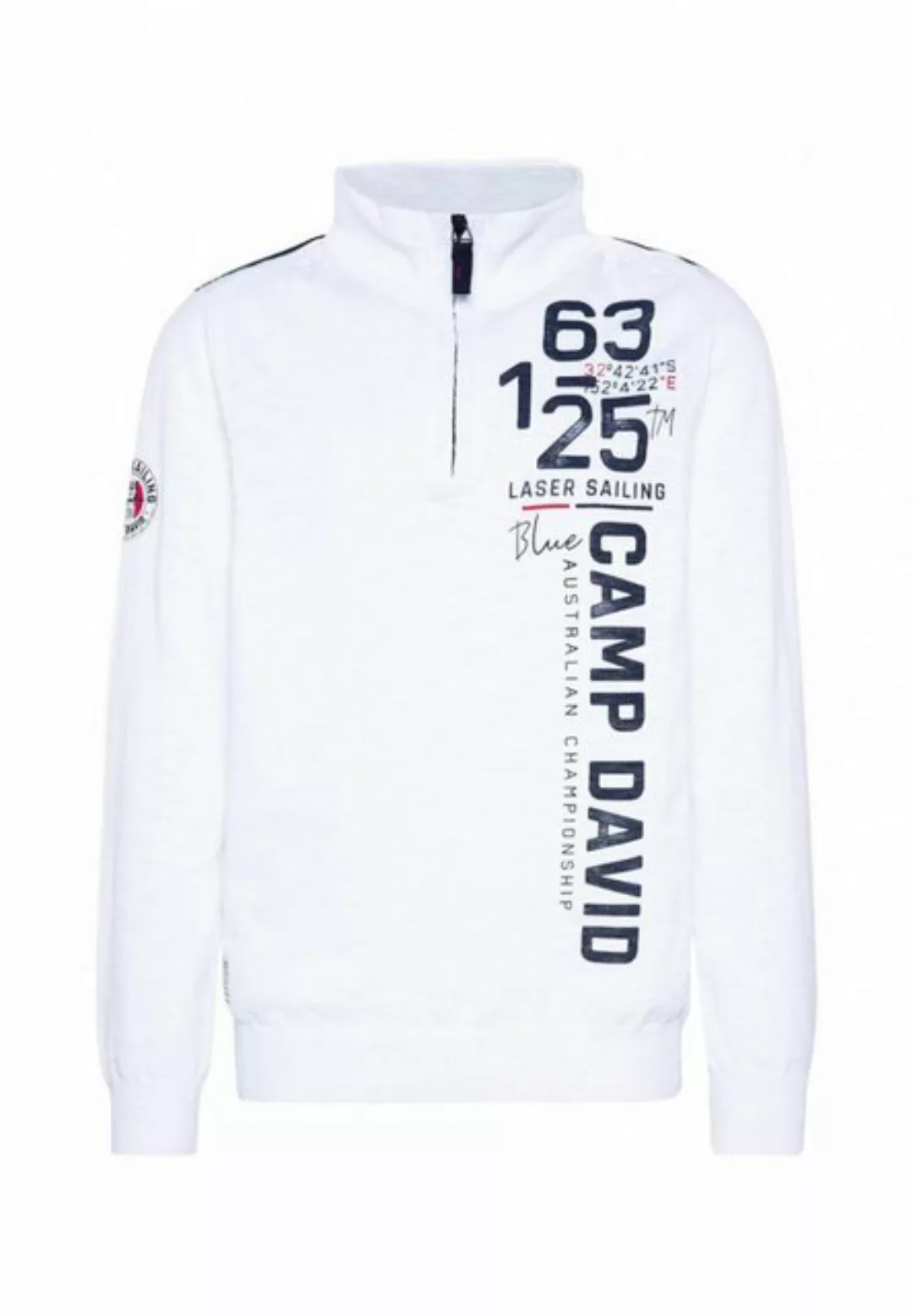 CAMP DAVID Troyer Pullover Laser Sailing Troyer günstig online kaufen