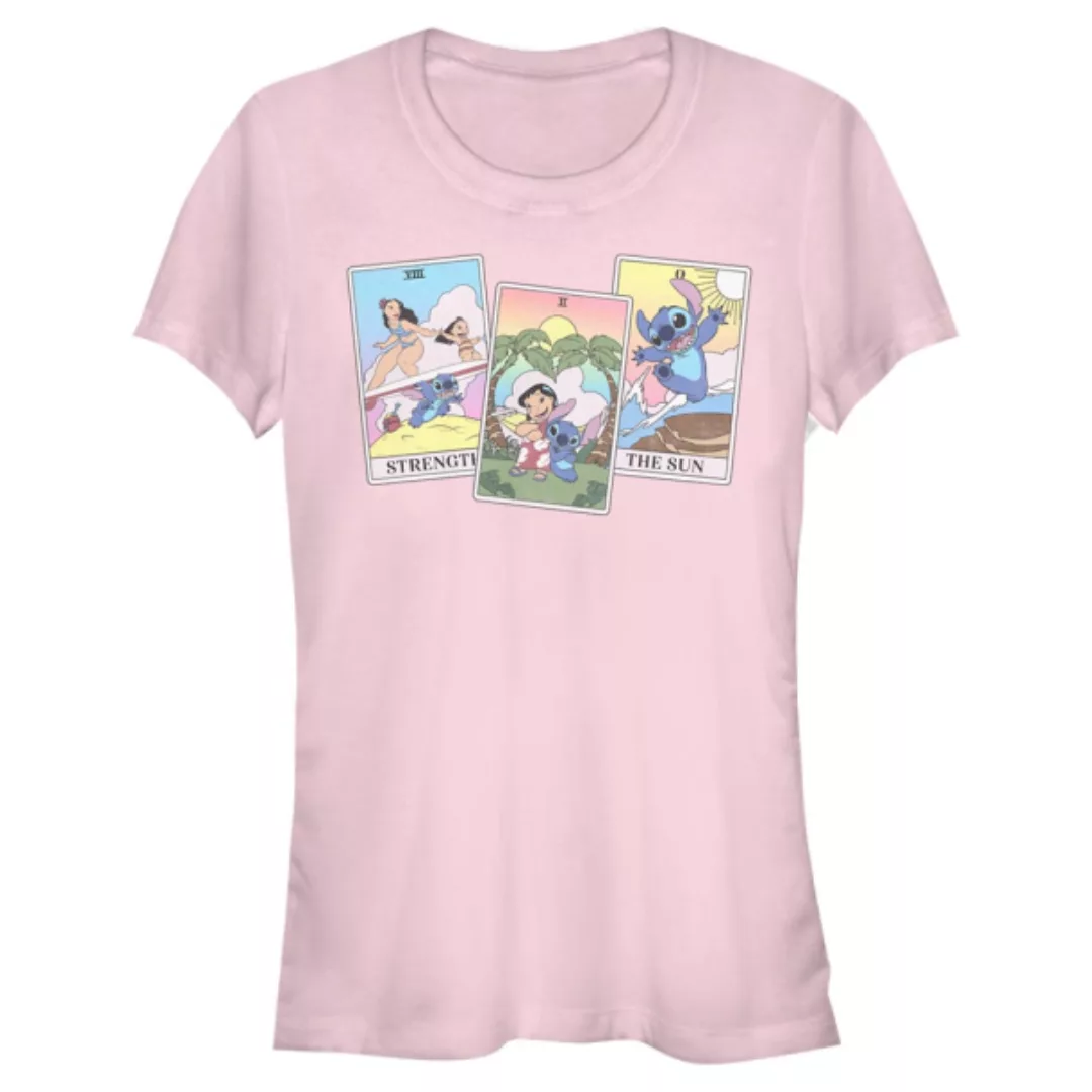 Disney - Lilo & Stitch - Lilo & Stitch Lilo Stitch Tarot - Frauen T-Shirt günstig online kaufen