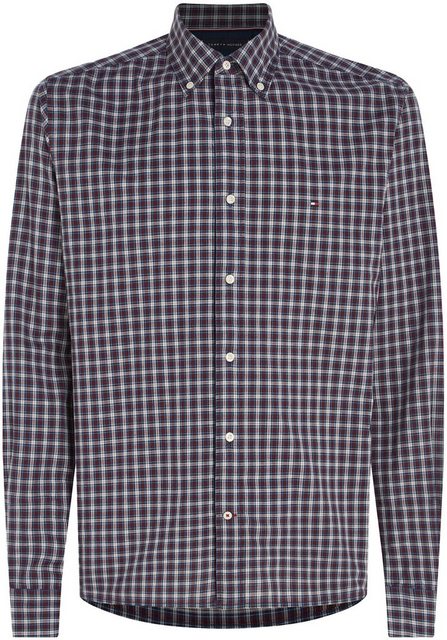 Tommy Hilfiger Karohemd NAT. SOFT FLEX MINI TARTAN RF günstig online kaufen