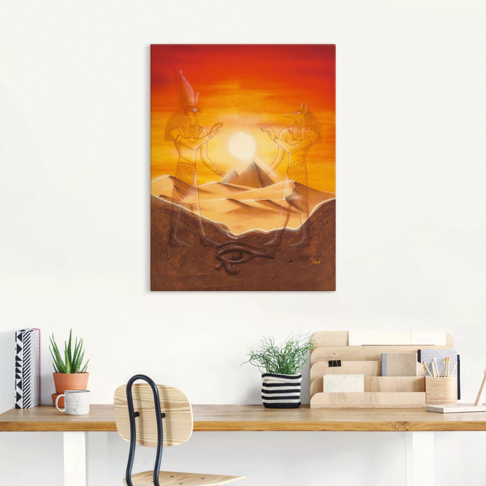 Artland Wandbild "Ägypten", Afrika, (1 St.), als Alubild, Outdoorbild, Lein günstig online kaufen