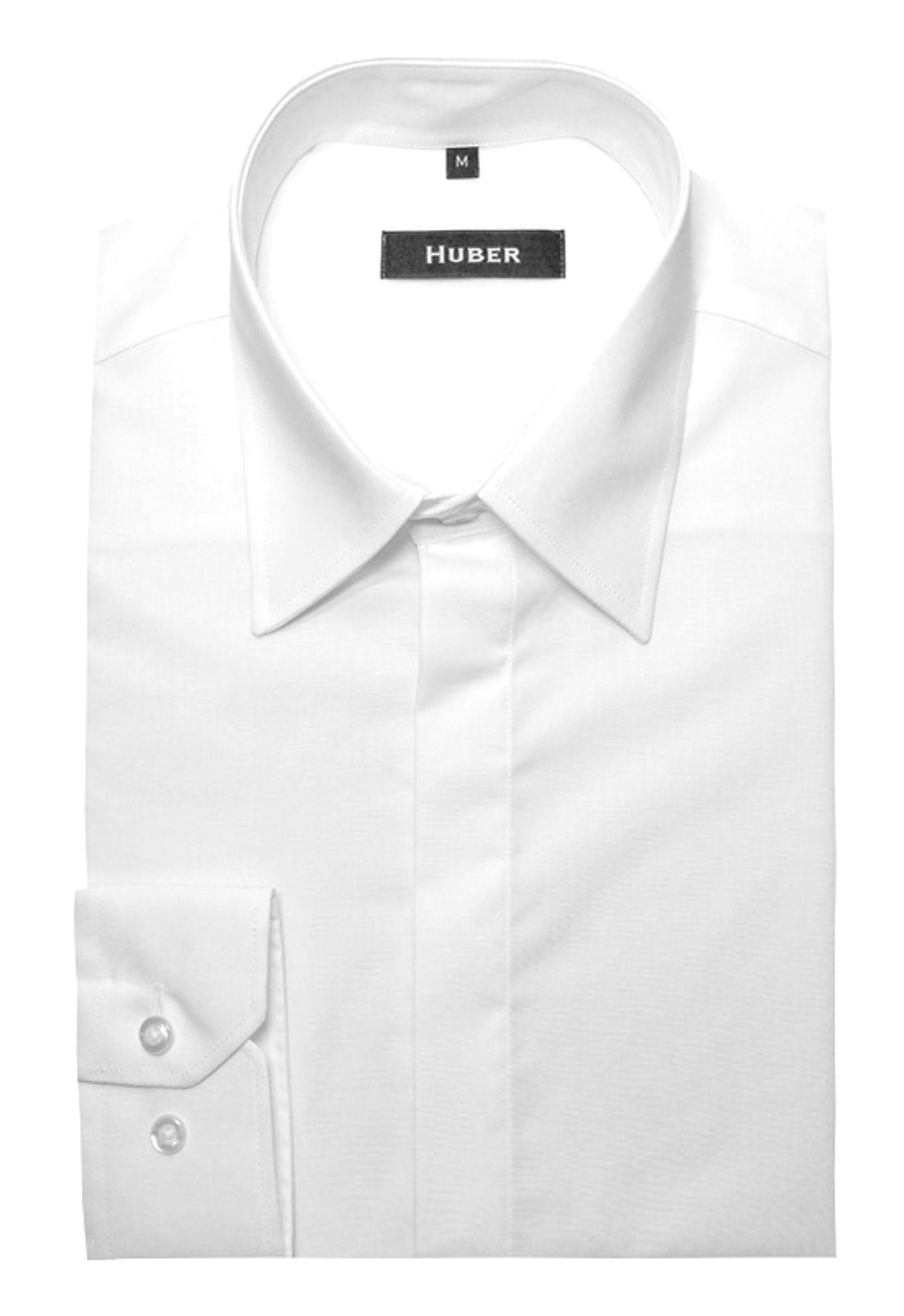 Huber Hemden Langarmhemd HU-0081 Kentkragen, Verdeckte günstig online kaufen
