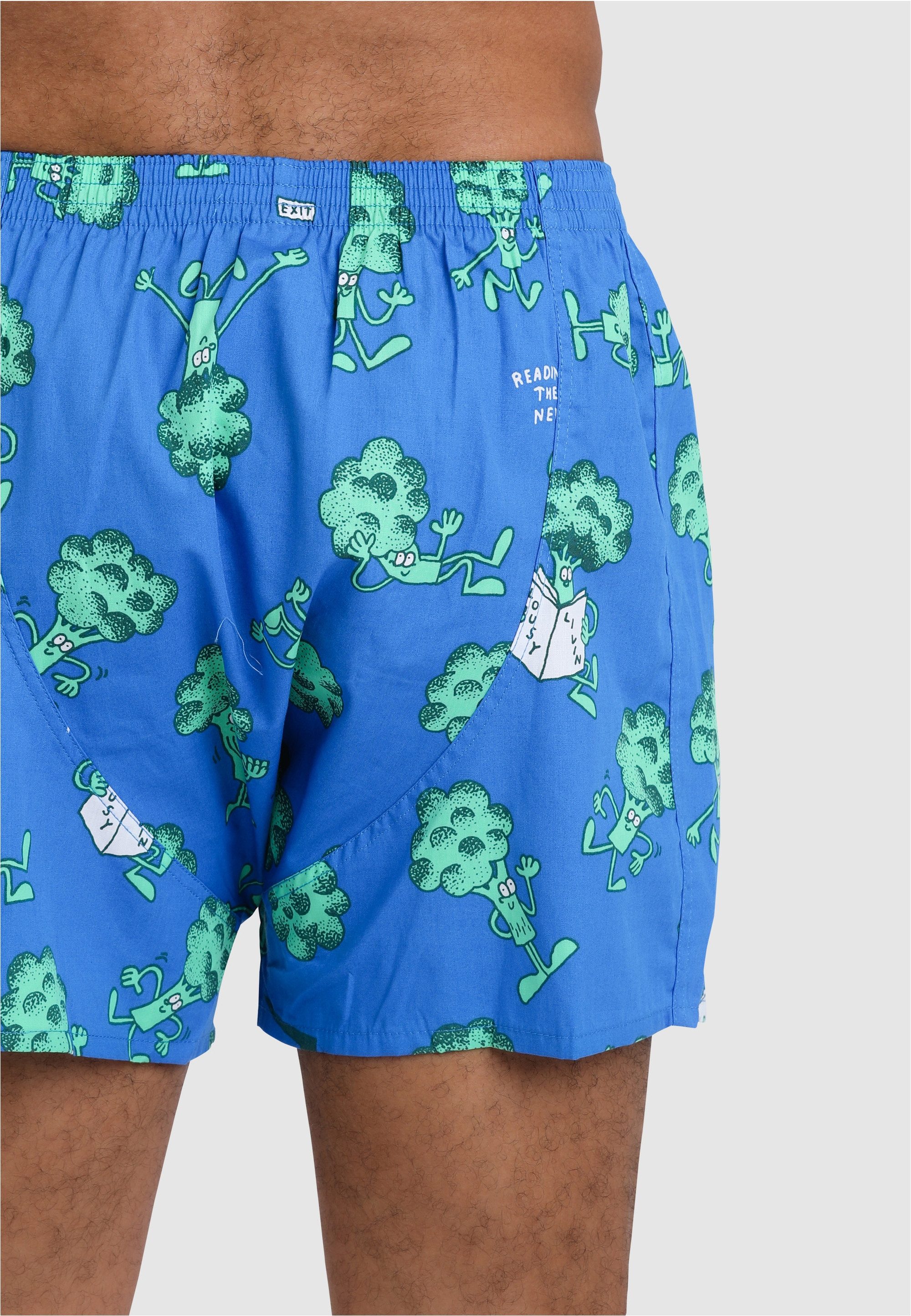 Lousy Livin 2-er Set Boxershorts Violett & Blau mit All-Over Print günstig online kaufen