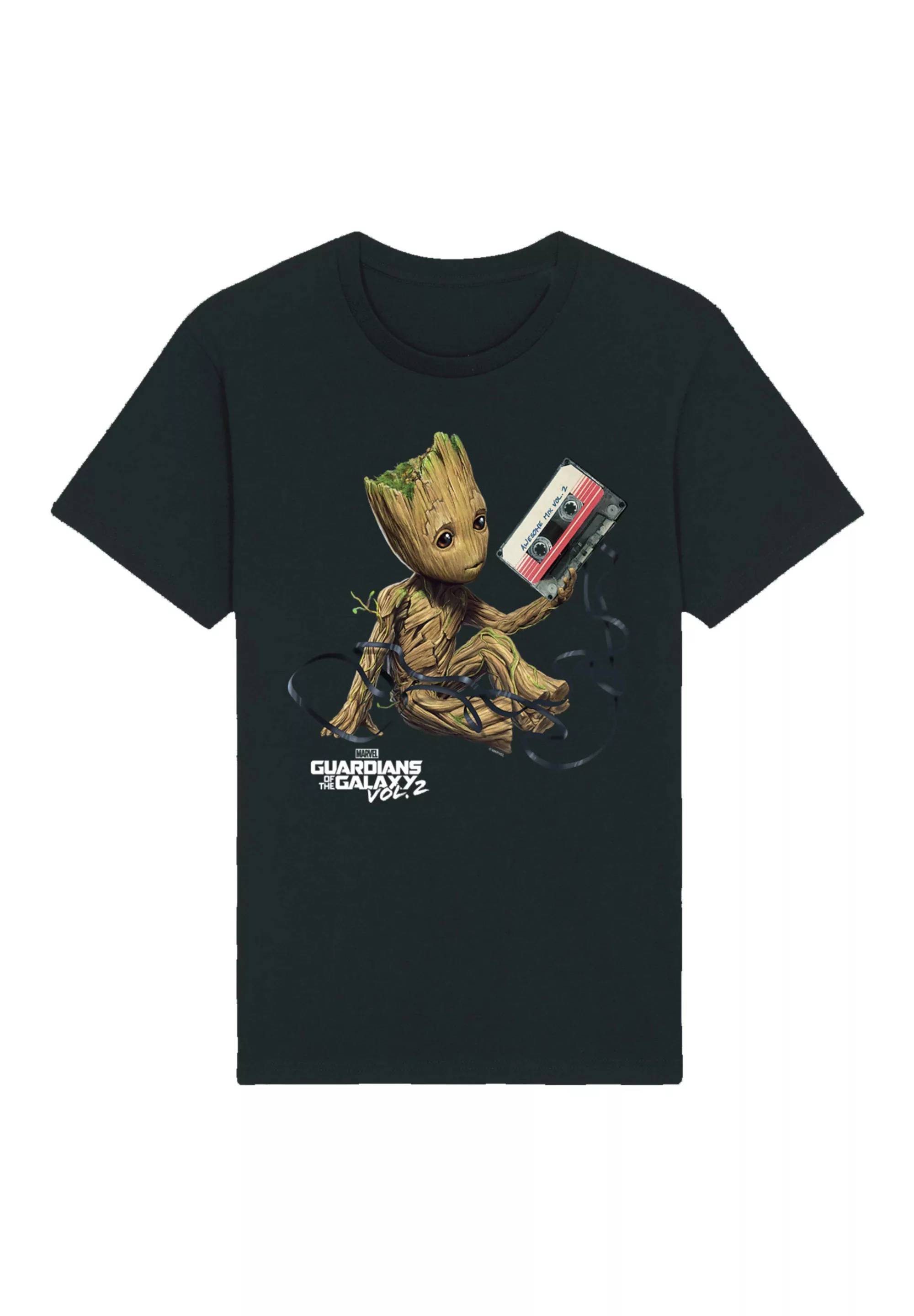 F4NT4STIC T-Shirt "Marvel Guardians Of The Galaxy Vol2 Groot Tape", Premium günstig online kaufen