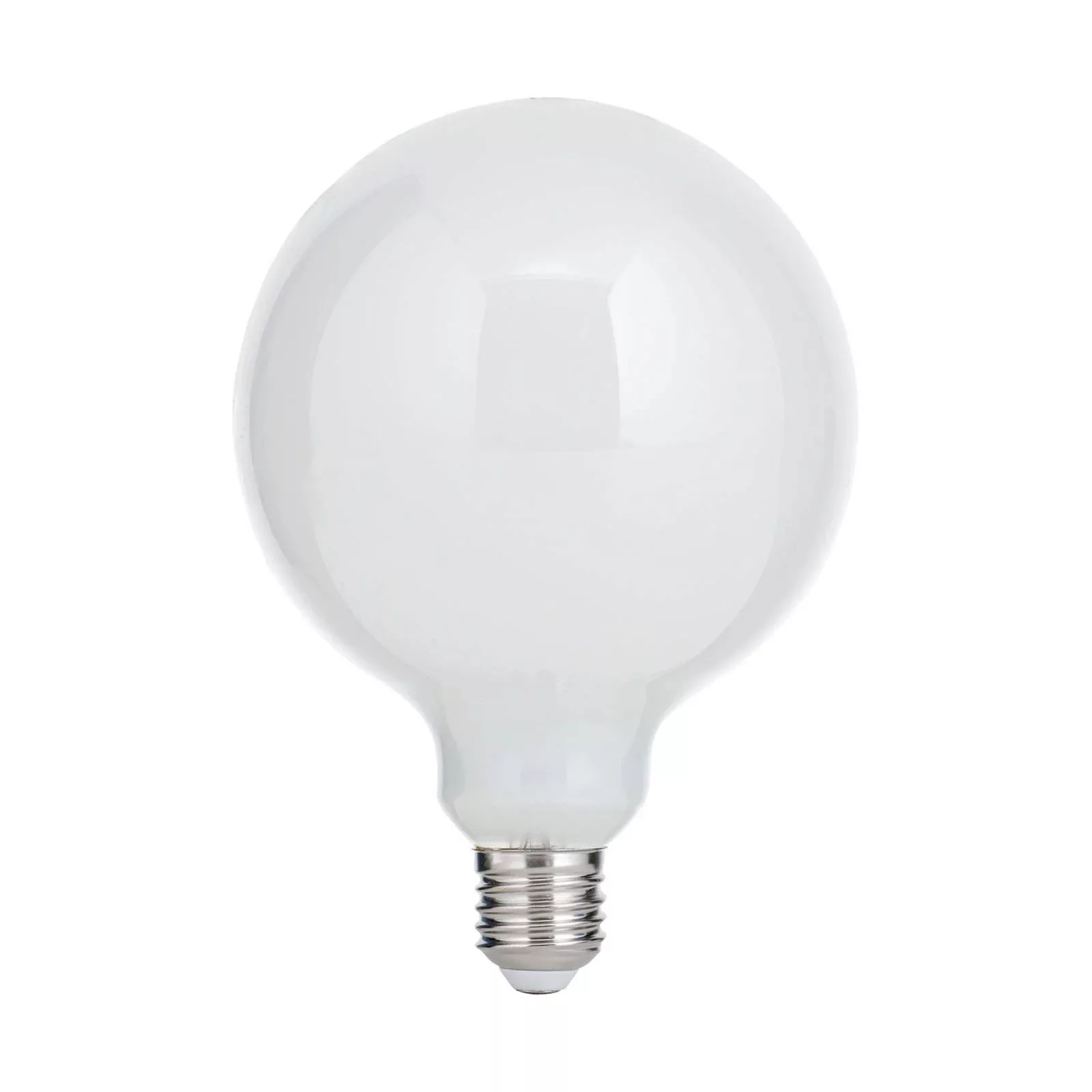 LED-Globelampe E27 9W G125 2.700K opal dimmbar günstig online kaufen