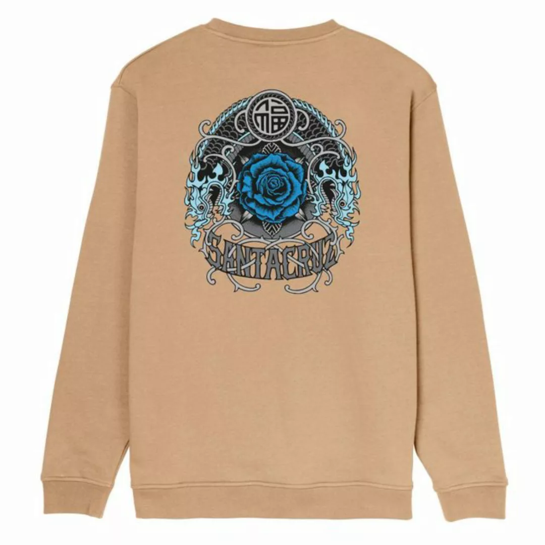 Santa Cruz Sweater Sweatpulli Santa Cruz Dressen Rose One, G XXL, F taupe günstig online kaufen