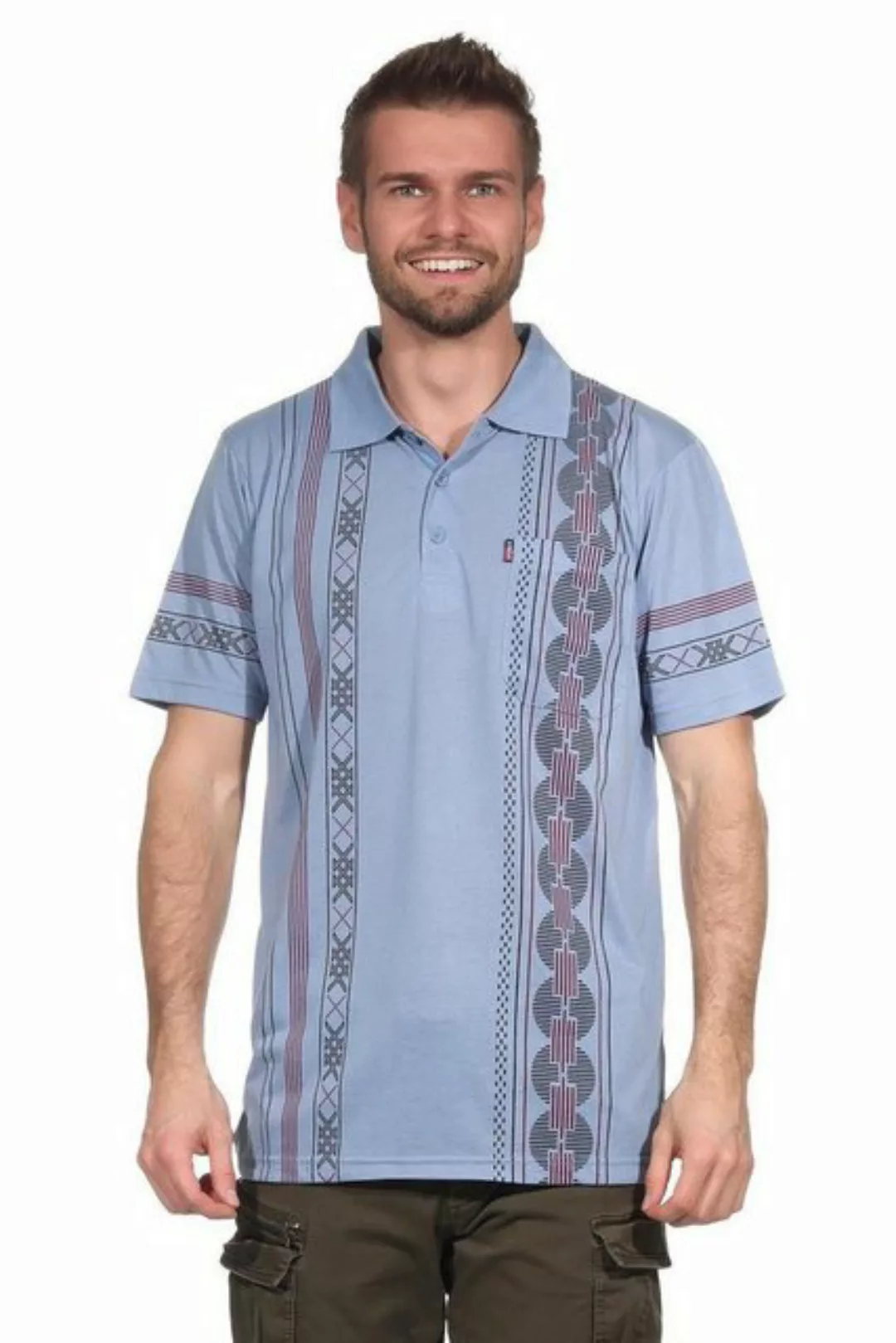 EloModa Poloshirt Herren Poloshirt T-Shirt Polo-Hemd Kurzarm, M L XL 2XL (1 günstig online kaufen