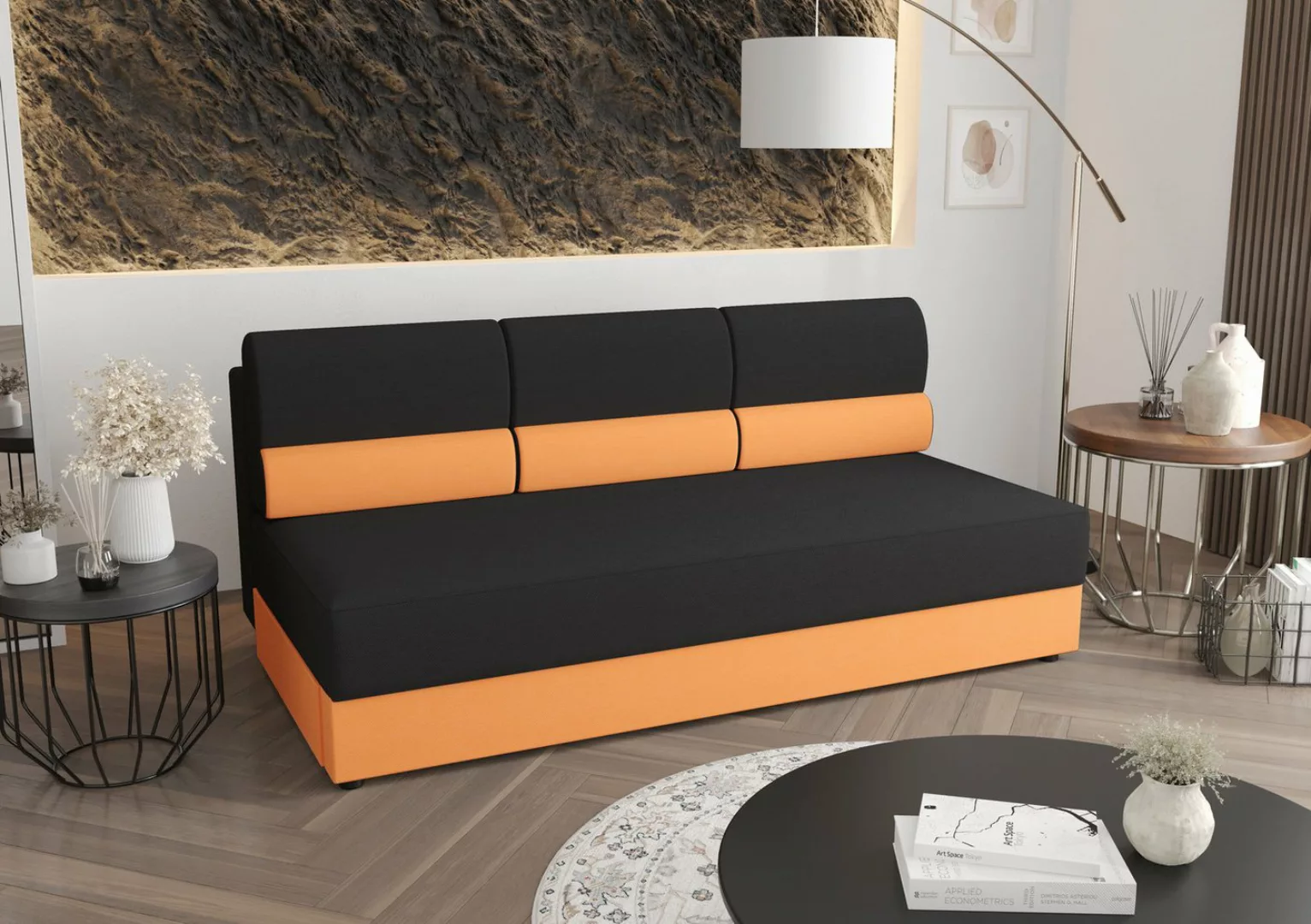 ALTDECOR Sofa REB, Couch mit Schlaffunktion, Bettkasten, Wohnzimmer günstig online kaufen