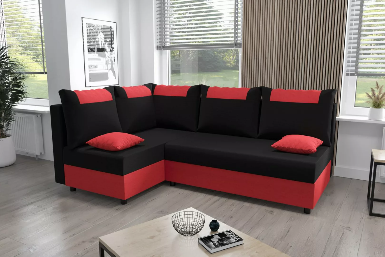 ALTDECOR Ecksofa STARI5, Couch mit Schlaffunktion, Wohnzimmer - Wohnlandsch günstig online kaufen