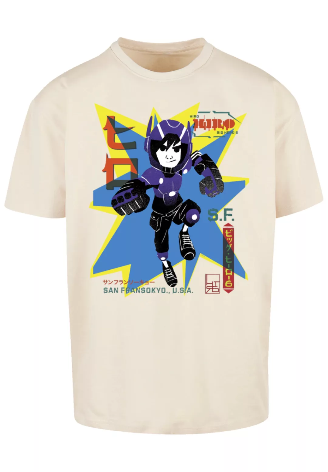 F4NT4STIC T-Shirt "Big Hero 6 Hiro Manga", Premium Qualität günstig online kaufen