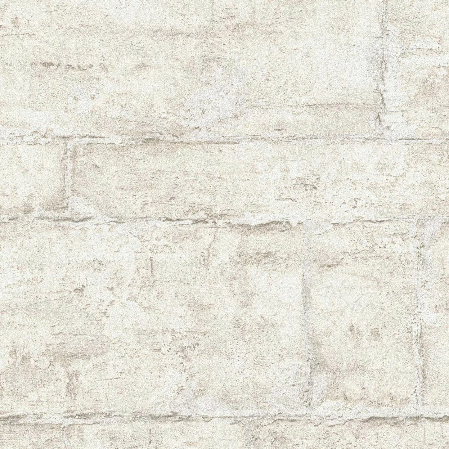 Bricoflor Helle Steintapete für Wohnzimmer und Schlafzimmer Vliestapete in günstig online kaufen