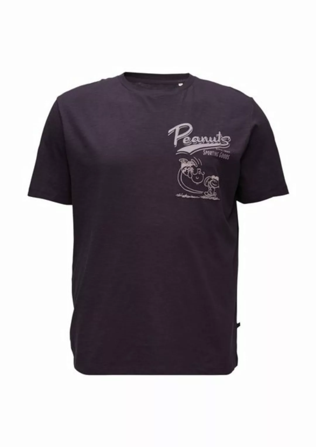 s.Oliver Kurzarmshirt T-Shirt mit Peanuts®-Print Artwork günstig online kaufen