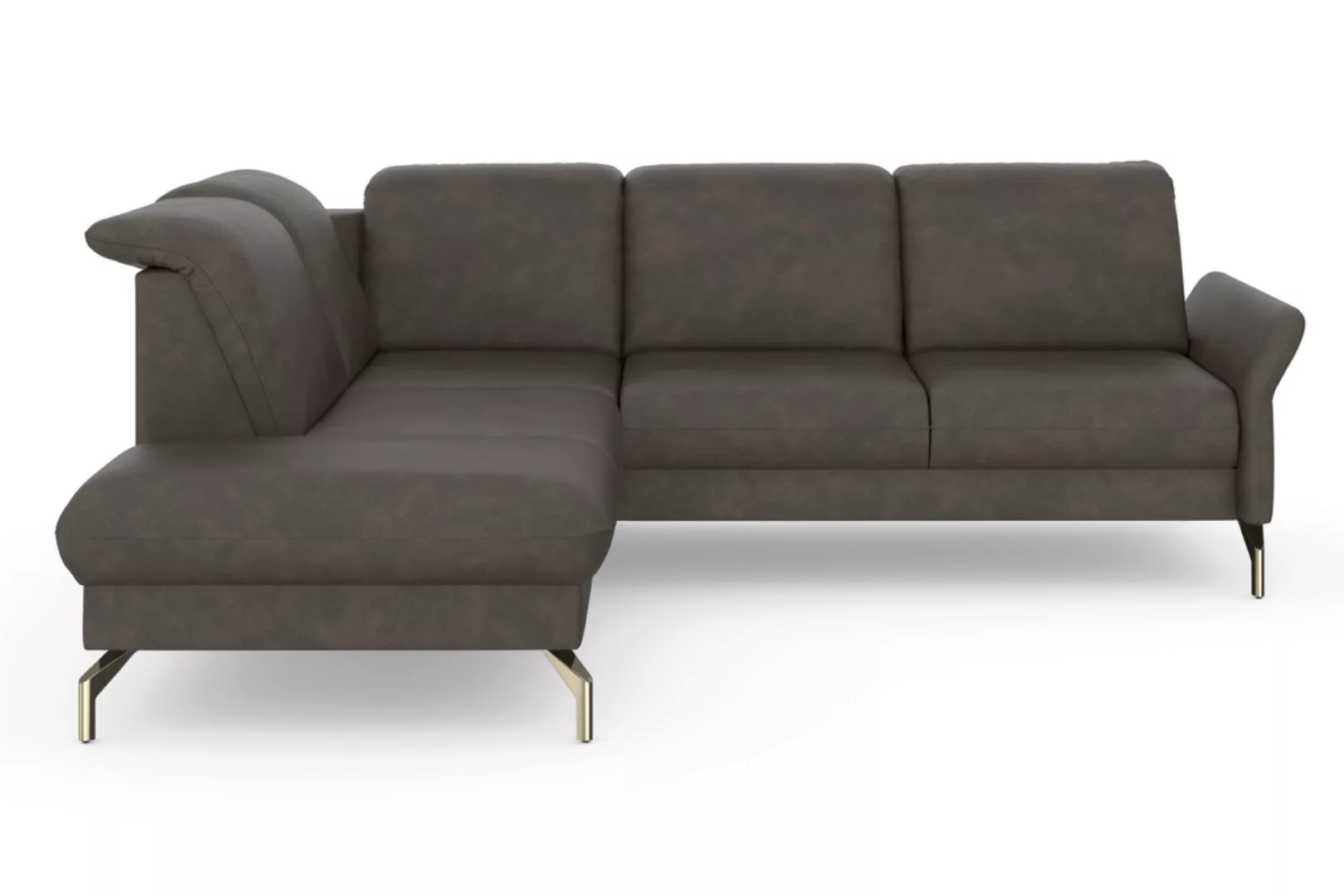 sit&more Ecksofa Fashion L-Form, wahlweise mit Kopfteilverstellung, Vorzieh günstig online kaufen