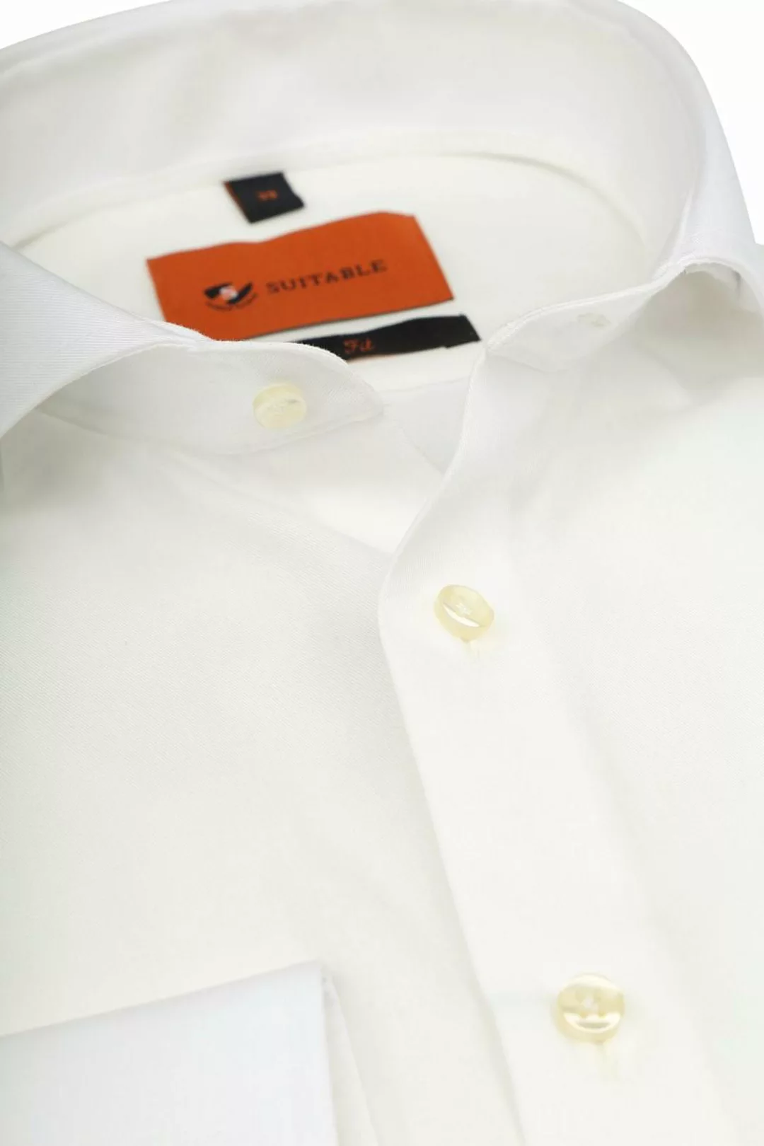 Suitable Hemd Bügelfrei Ecru - Größe 42 günstig online kaufen