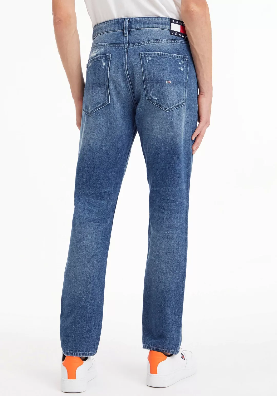 Tommy Jeans Slim-fit-Jeans "SCANTON Y SLIM", mit Tommy Jeans Knopf & Nieten günstig online kaufen