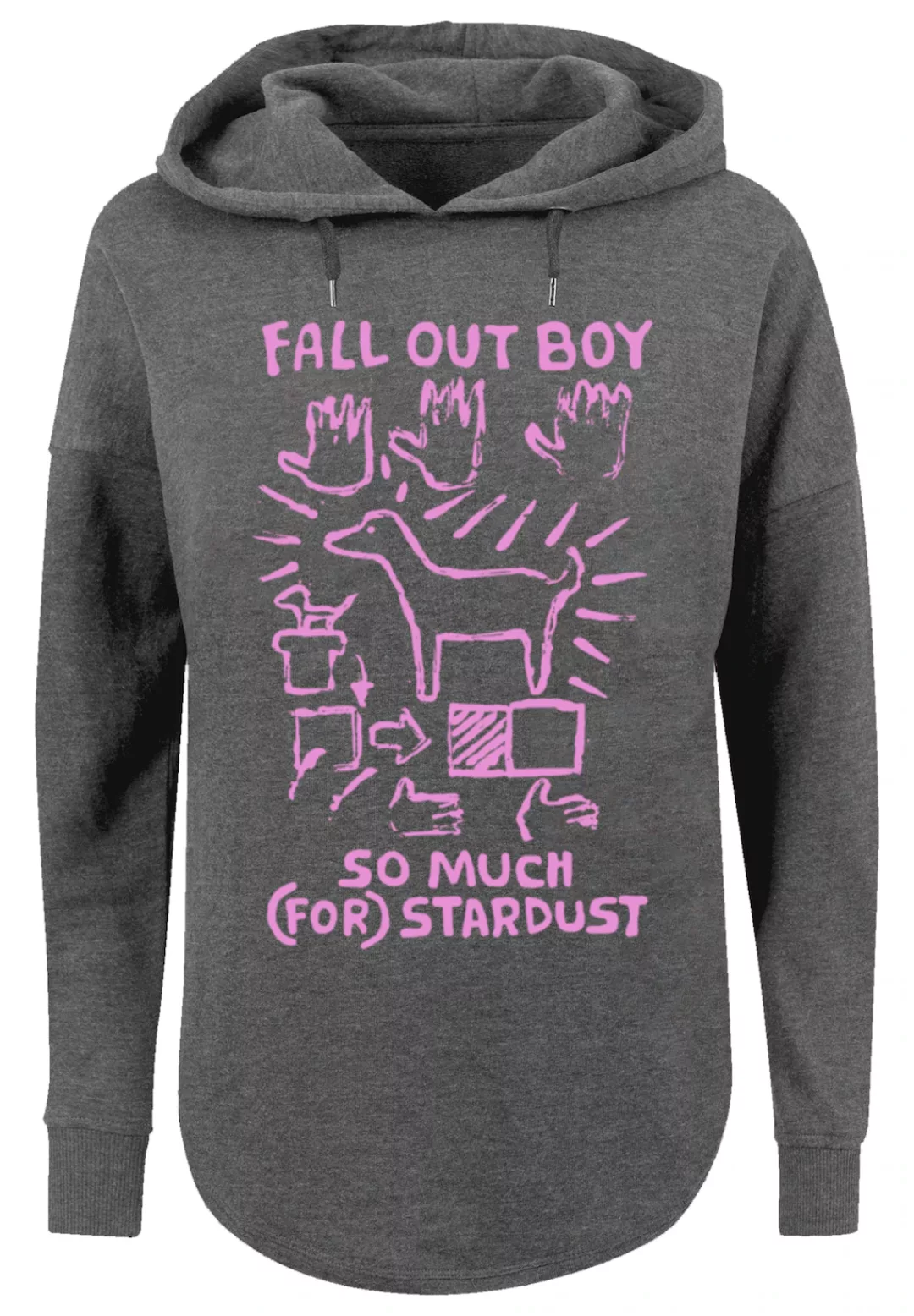 F4NT4STIC Kapuzenpullover "Fall Out Boy Pink Dog So Much Stardust", Premium günstig online kaufen