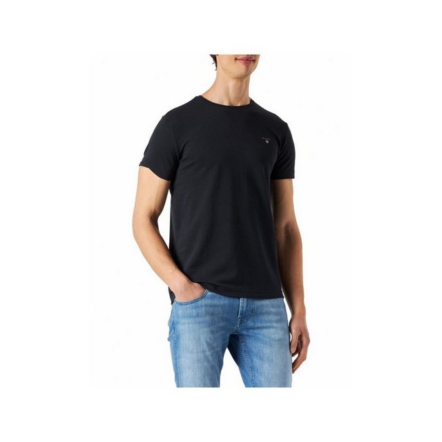 Gant Rundhalsshirt schwarz regular fit (1-tlg., keine Angabe) günstig online kaufen