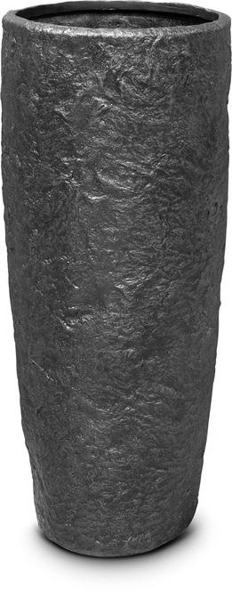 Rocky Bodenvase mit Steinstruktur Ø 35 cm, Höhe 79 cm black granite günstig online kaufen