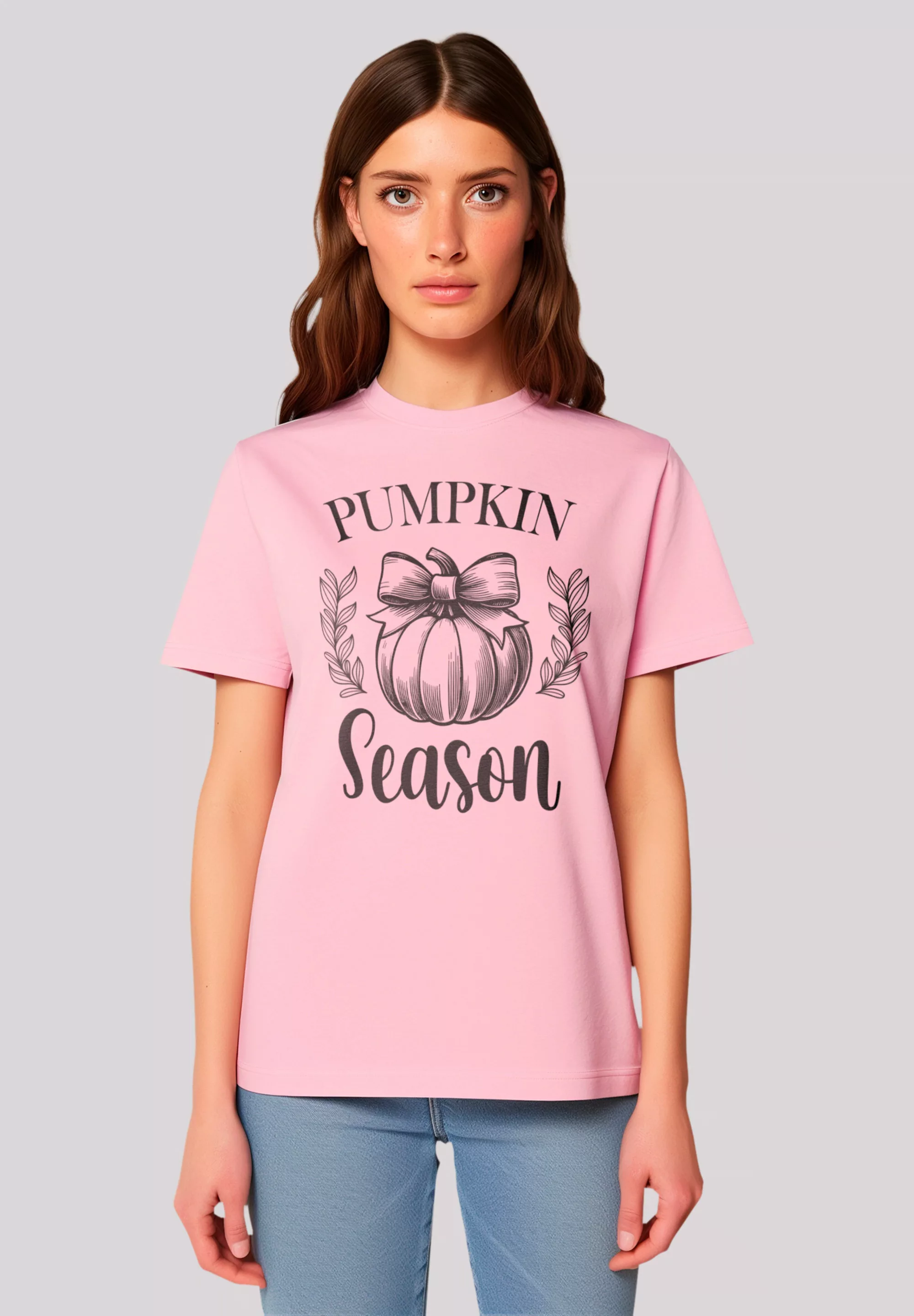 F4NT4STIC T-Shirt "Pumpkin Kürbis season", Premium Qualität, Halloween, Her günstig online kaufen