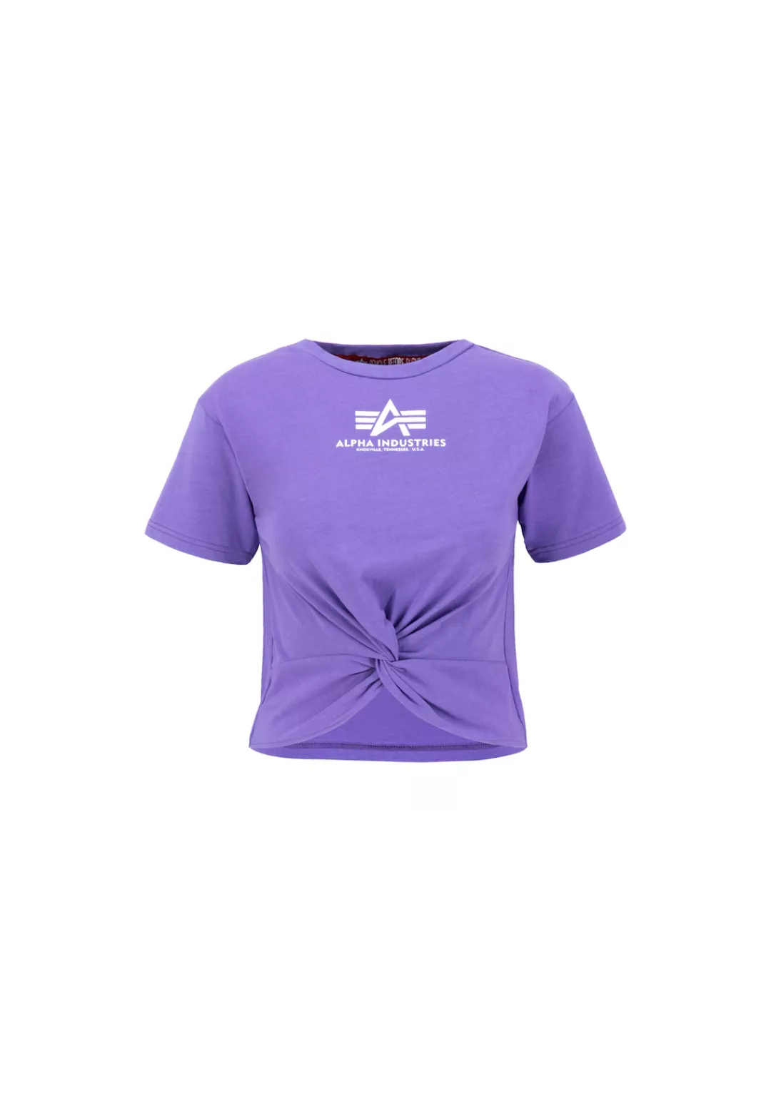 Alpha Industries Muscleshirt "ALPHA INDUSTRIES Women - T-Shirts Knotted Cro günstig online kaufen