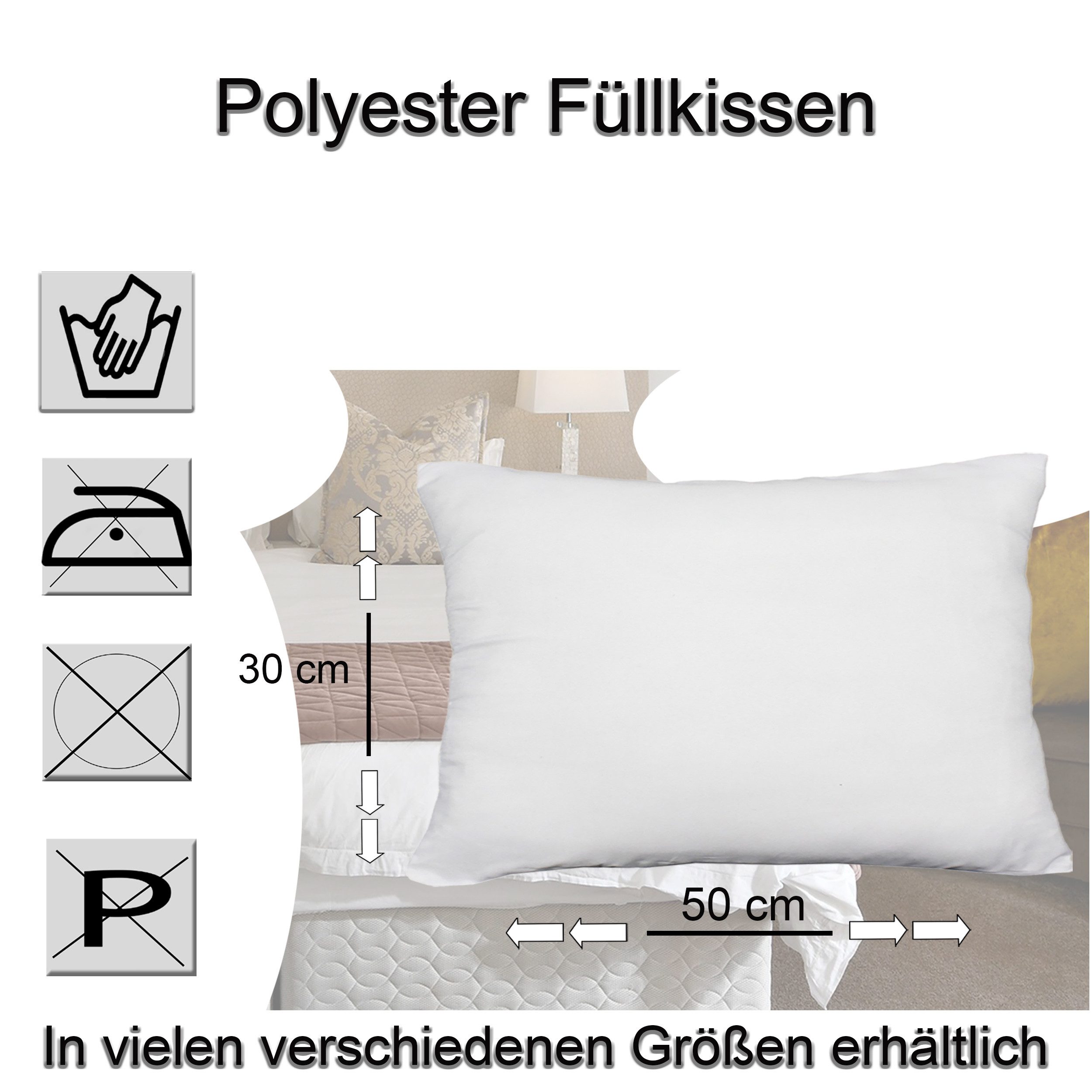 Haus und Deko Kopfkissen Kopfkissen 4er günstig online kaufen
