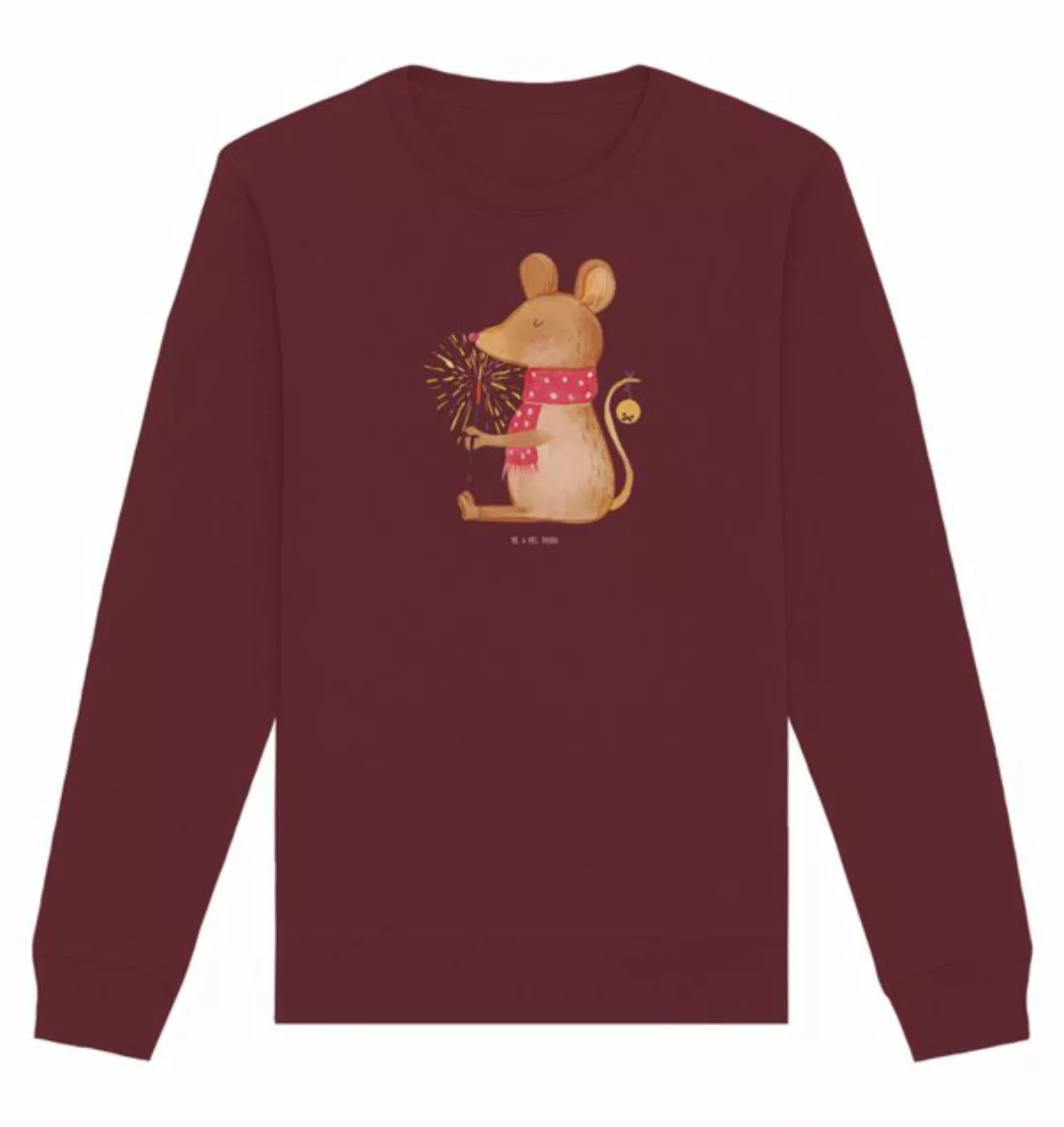 Mr. & Mrs. Panda Longpullover Maus Weihnachten Größe XL - Burgundy - Gesche günstig online kaufen