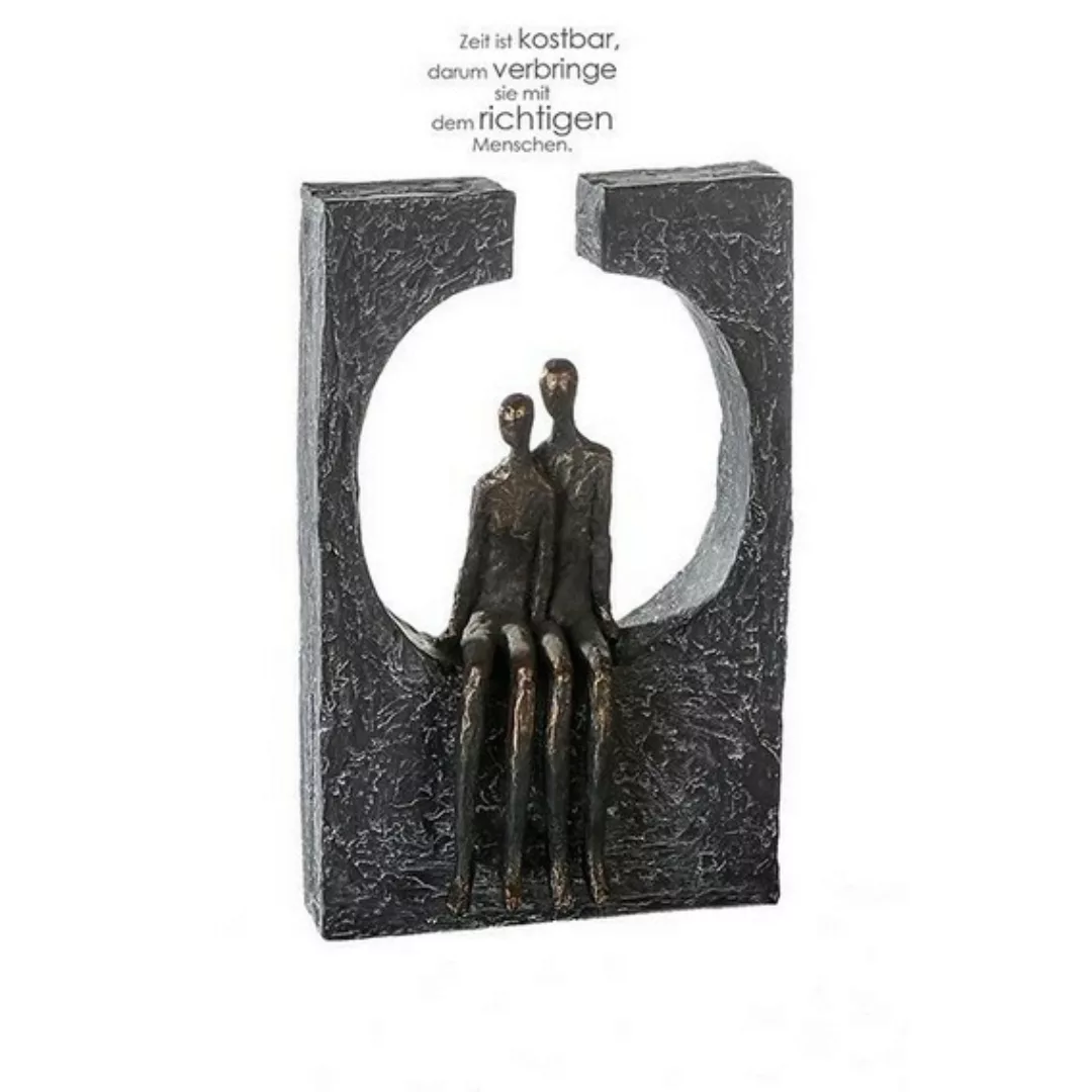 Skulptur Zweisamkeit | 275 x 175 mm | Dekoideen Wohnzimmer günstig online kaufen