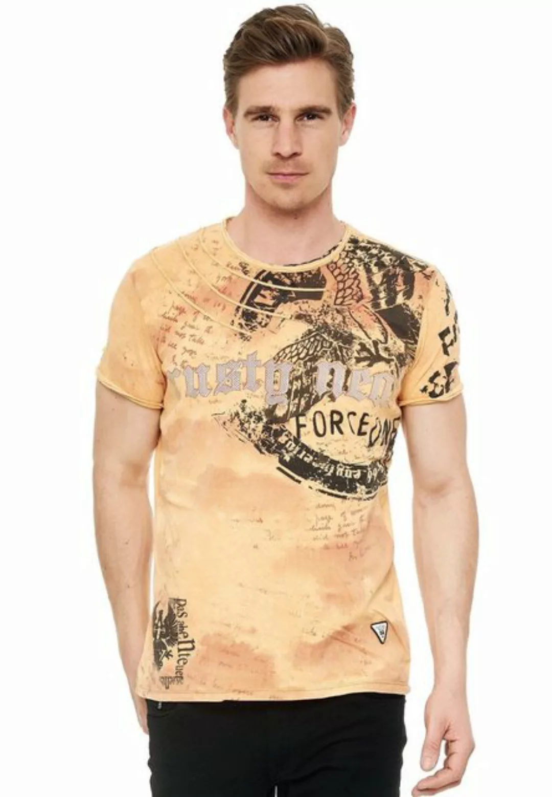 Rusty Neal T-Shirt, mit eindrucksvollem Print günstig online kaufen