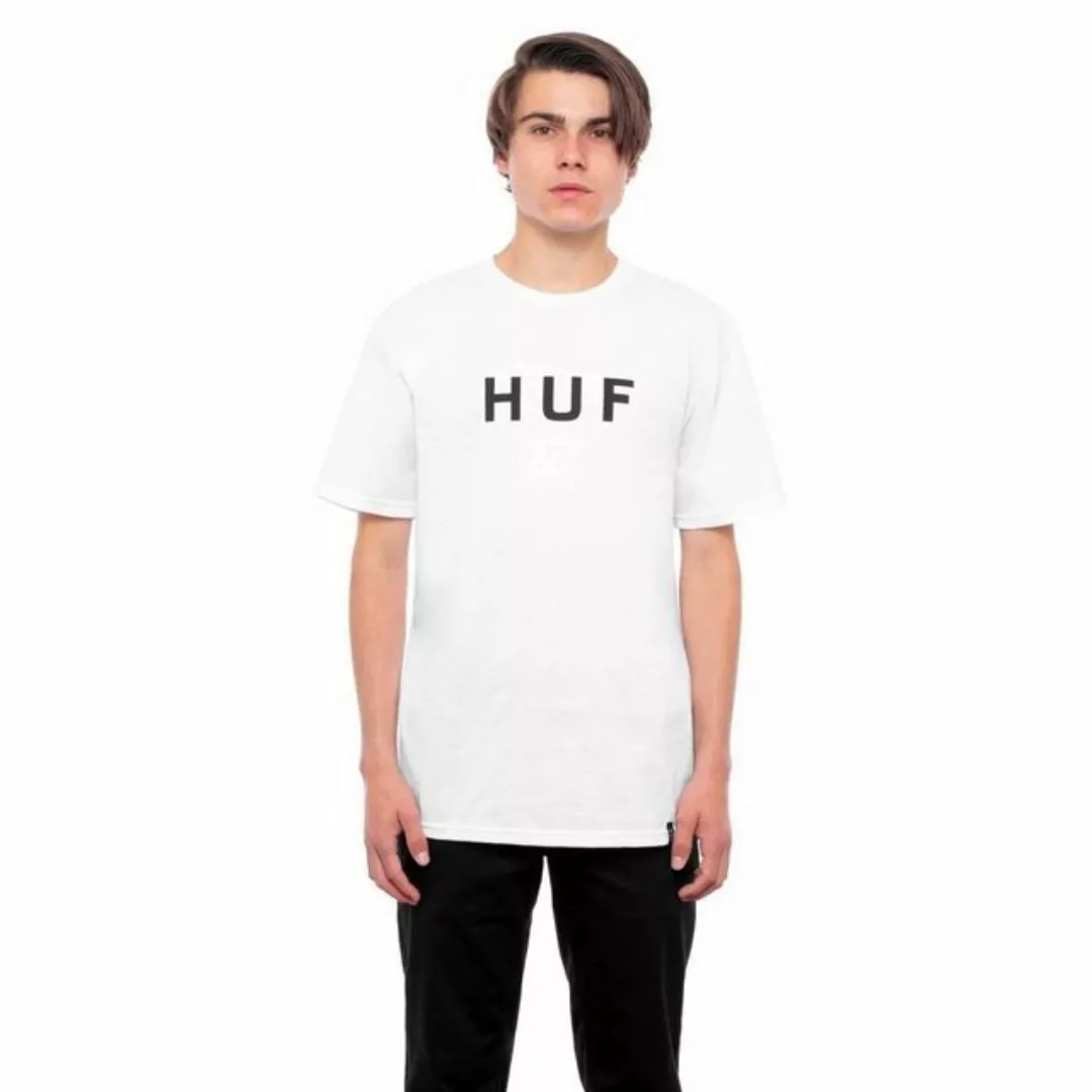 HUF T-Shirt OG Logo - white günstig online kaufen