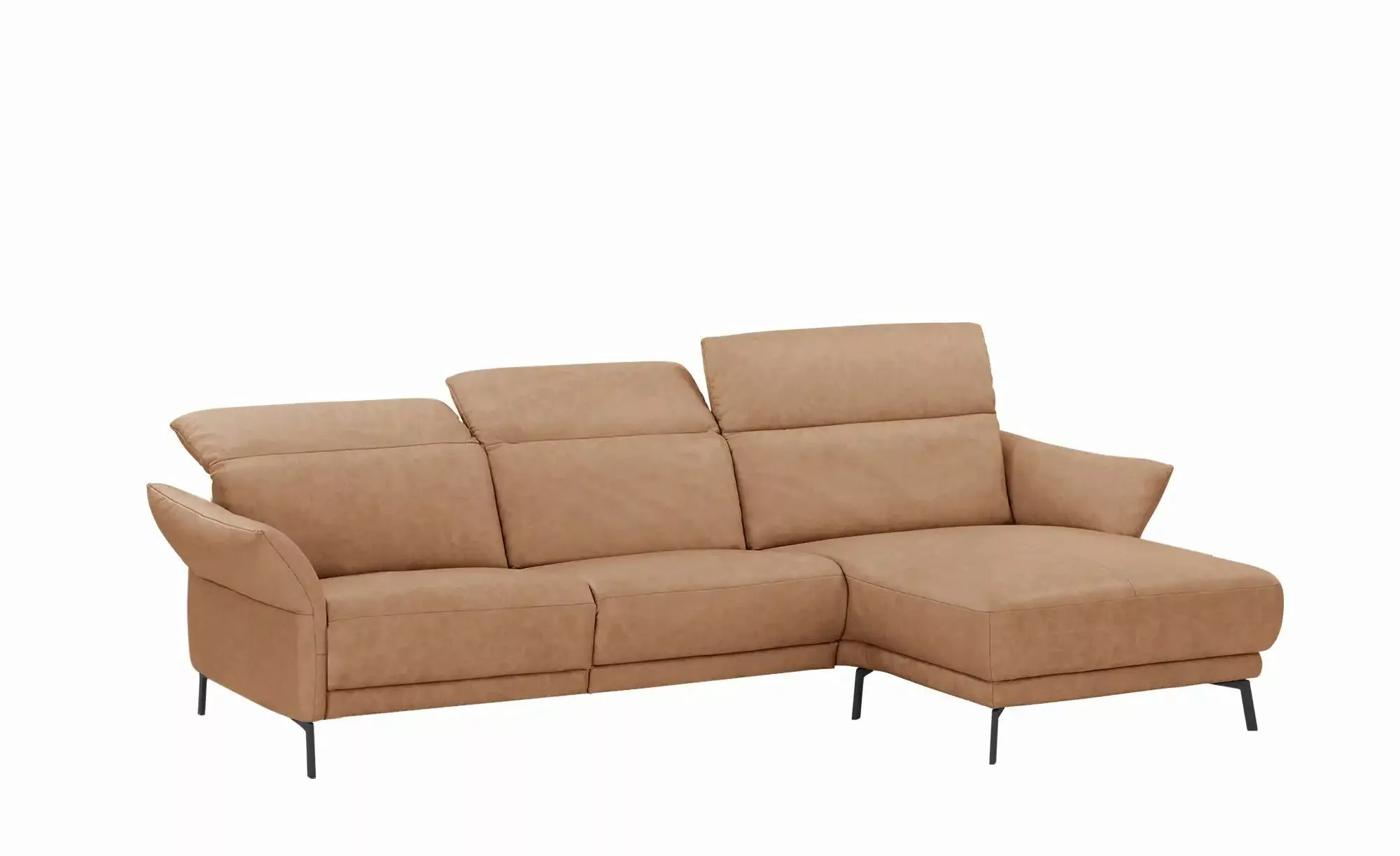 Wohnwert Ecksofa Leder Bellana ¦ braun ¦ Maße (cm): B: 285 H: 101 T: 161.0 günstig online kaufen