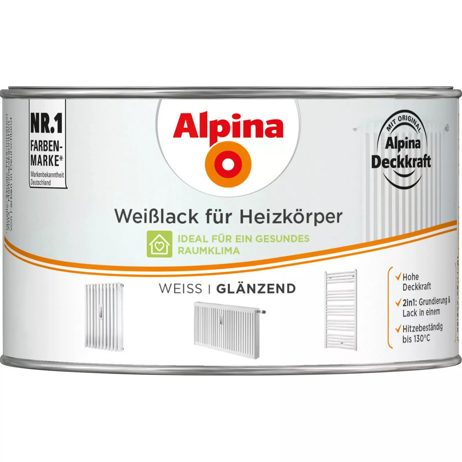 Alpina Weißlack für Heizkörper glänzend 300 ml günstig online kaufen