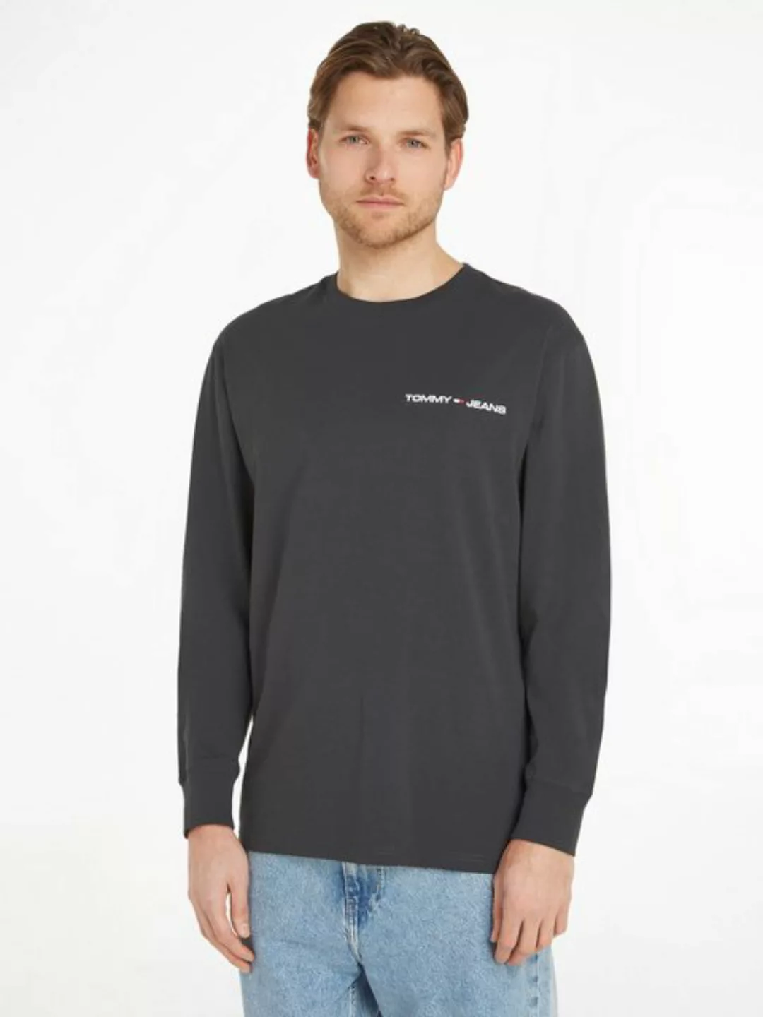 Tommy Jeans Langarmshirt TJM CLSC LINEAR CHEST L/S TEE günstig online kaufen