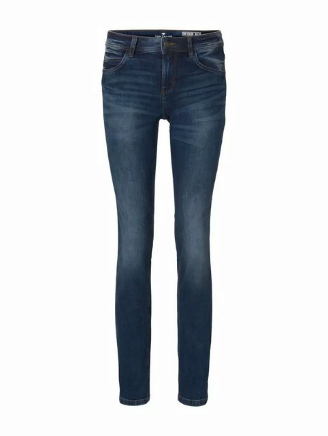 Tom Tailor Damen Jeans Alexa Straight - Straight Fit - Blau - Mid Stone Was günstig online kaufen