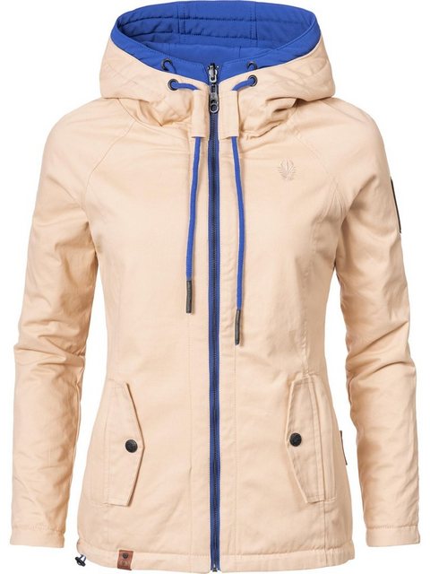 Marikoo Outdoorjacke Chuu stylische 2-in-1 Damen Übergangsjacke mit Kapuze günstig online kaufen