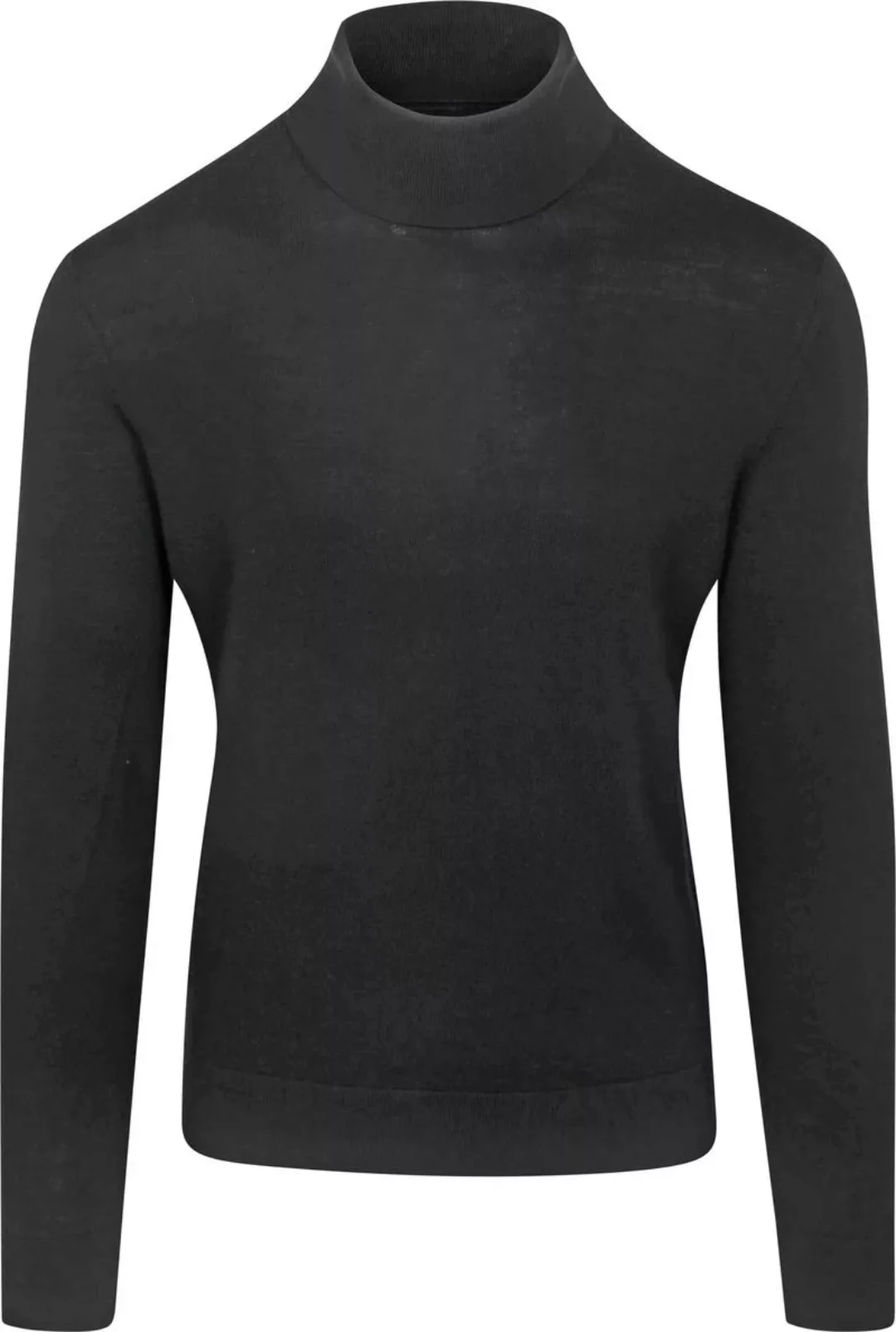 Suitable Merino Rollkragen Schwarz - Größe M günstig online kaufen