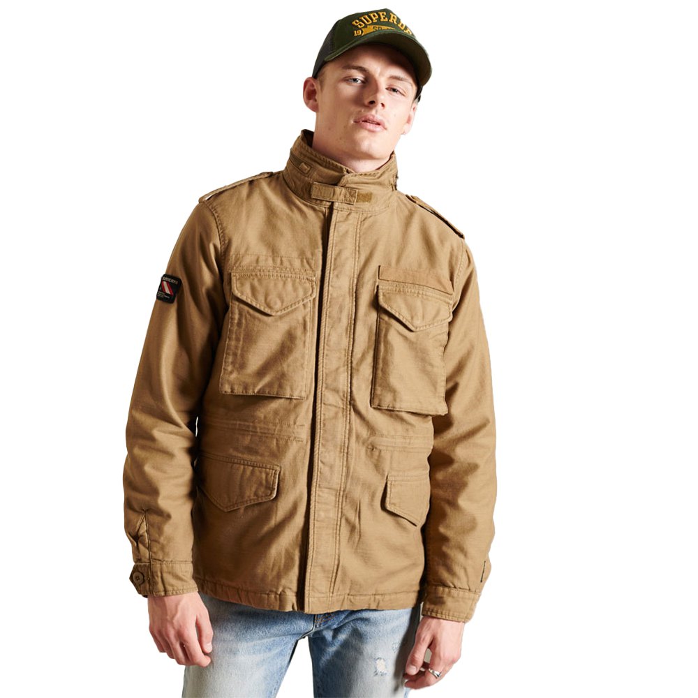 Superdry M65 Borg Jacke M Breen günstig online kaufen