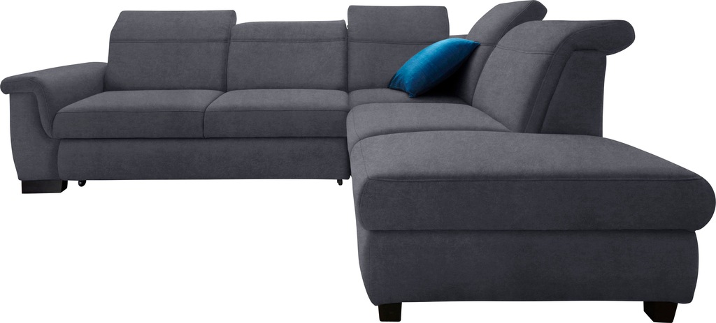 DOMO collection Ecksofa "Sully L-Form", wahlweise mit Bettfunktion und Kopf günstig online kaufen